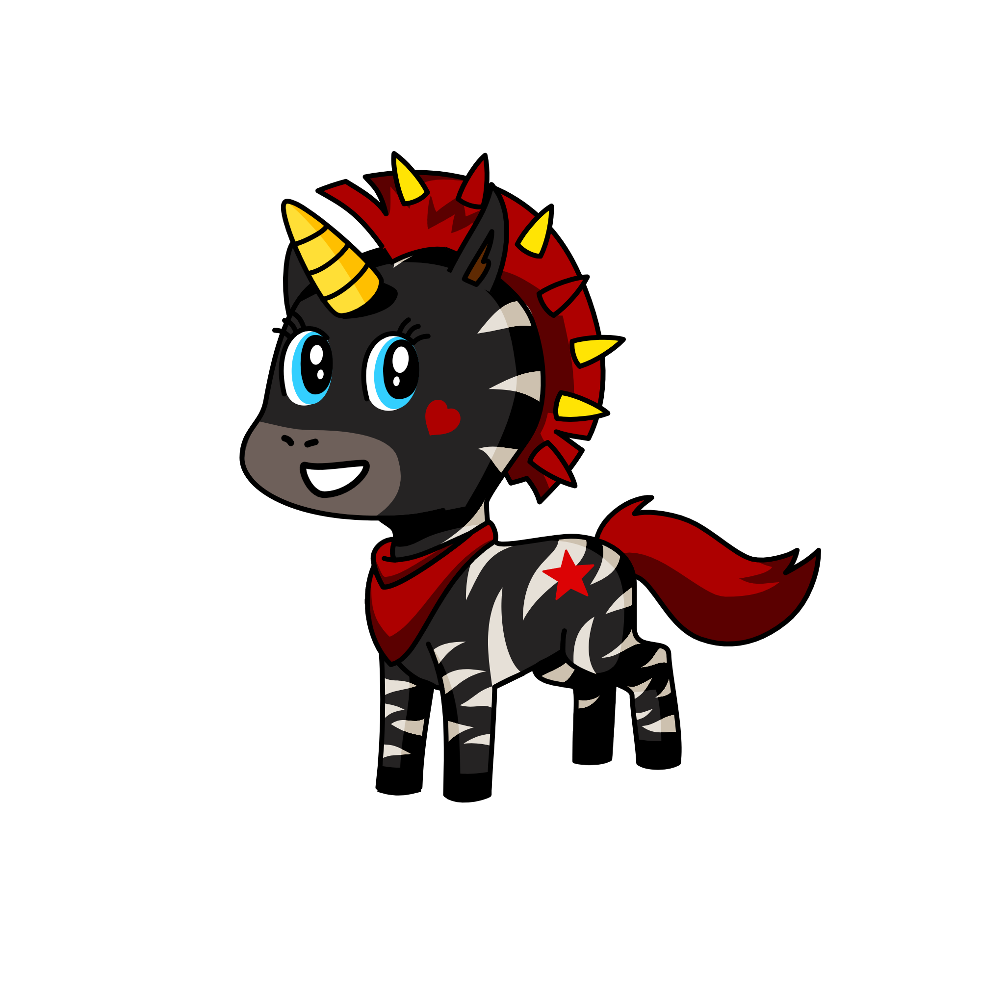 Brook, the unicorn