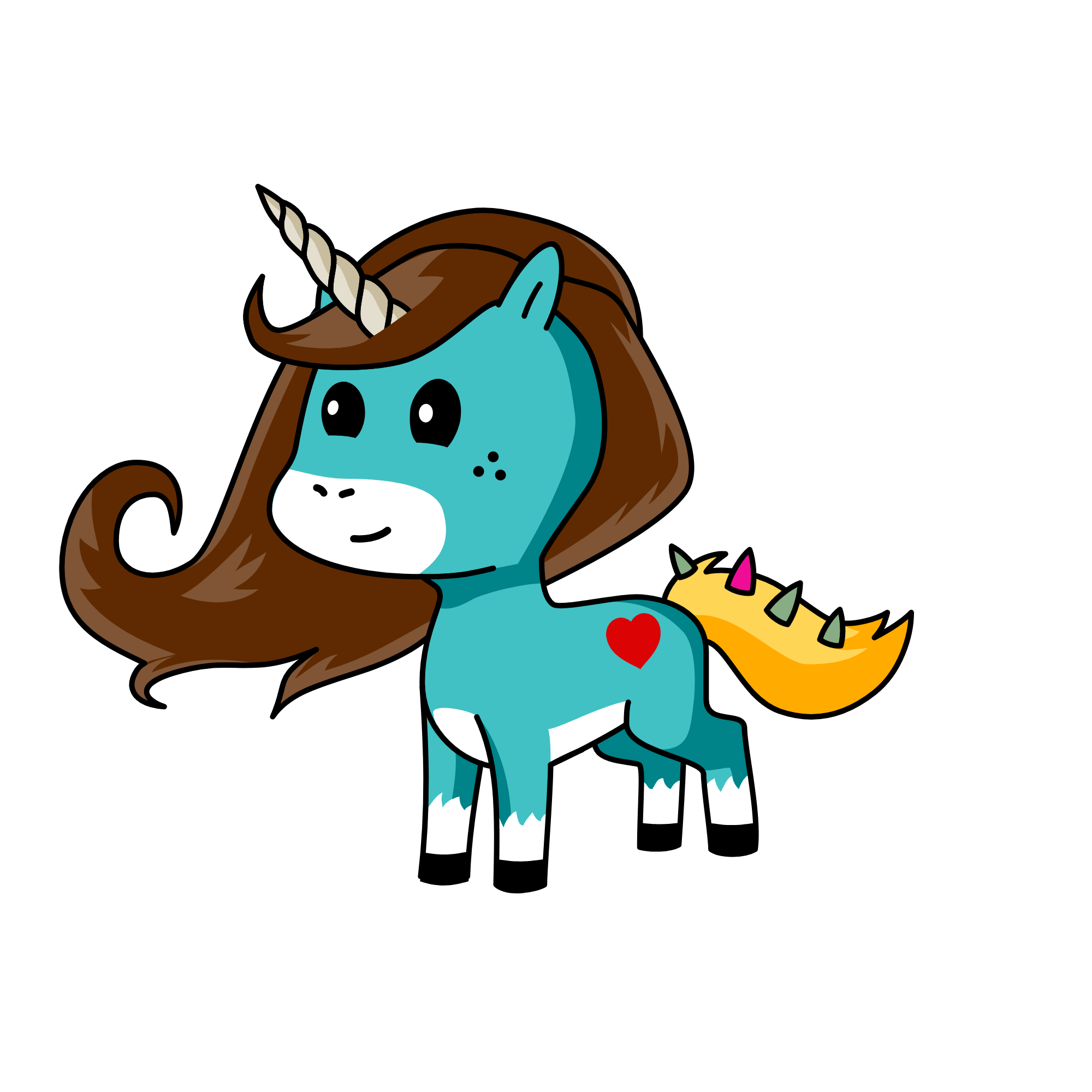 princess, the unicorn
