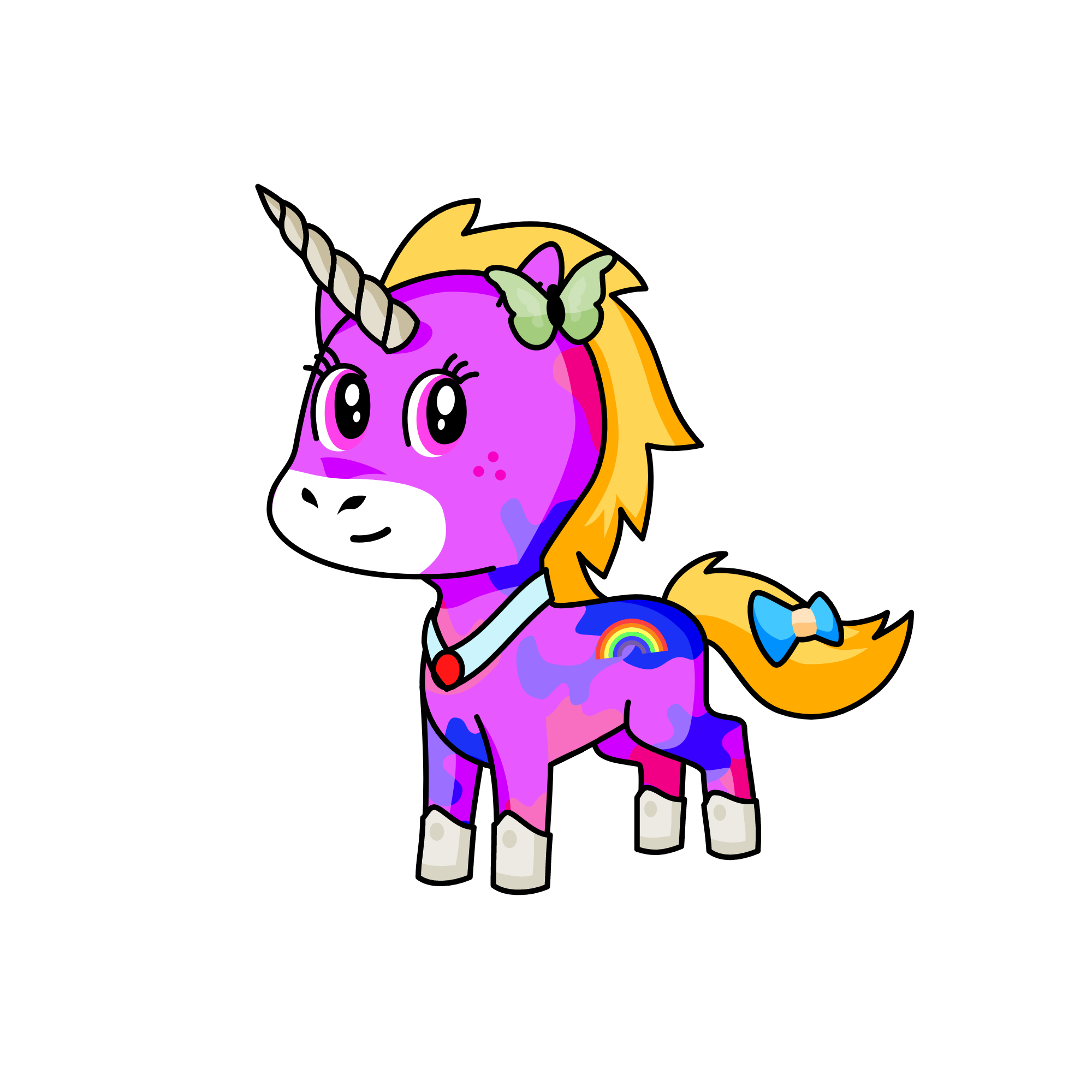 hp, the unicorn