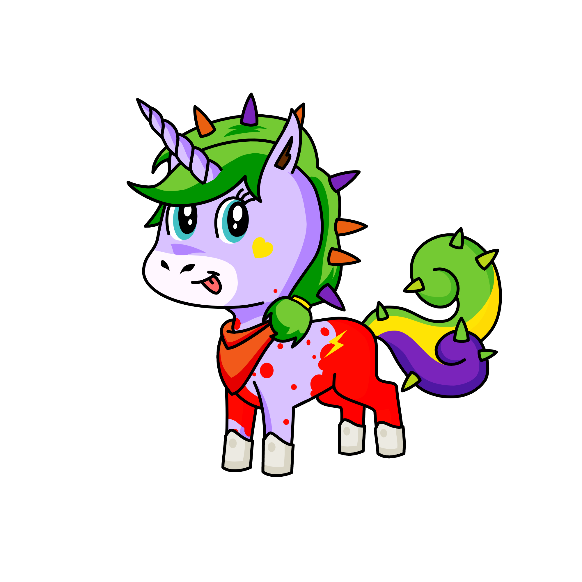 Bloodcorn, the unicorn