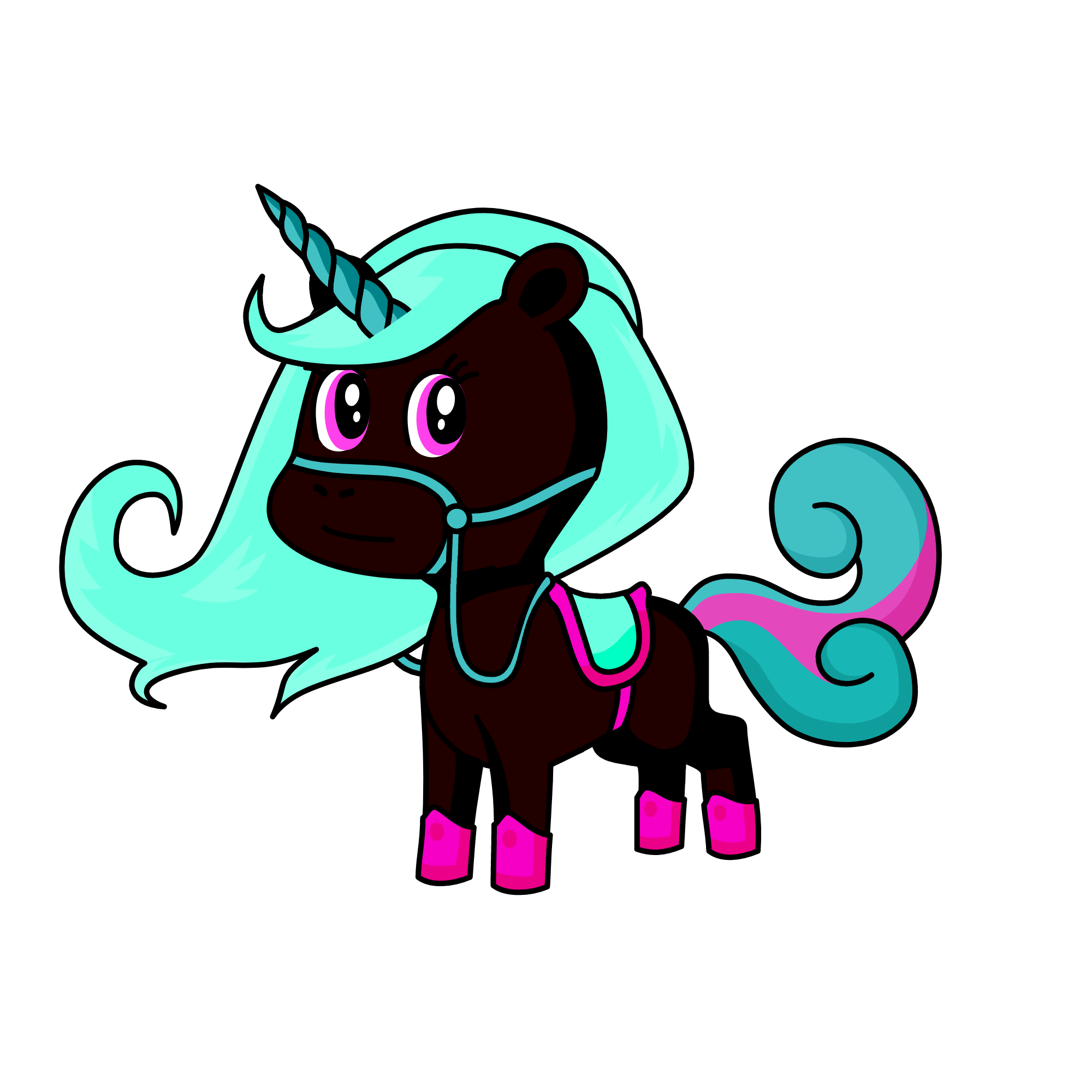 moon, the unicorn