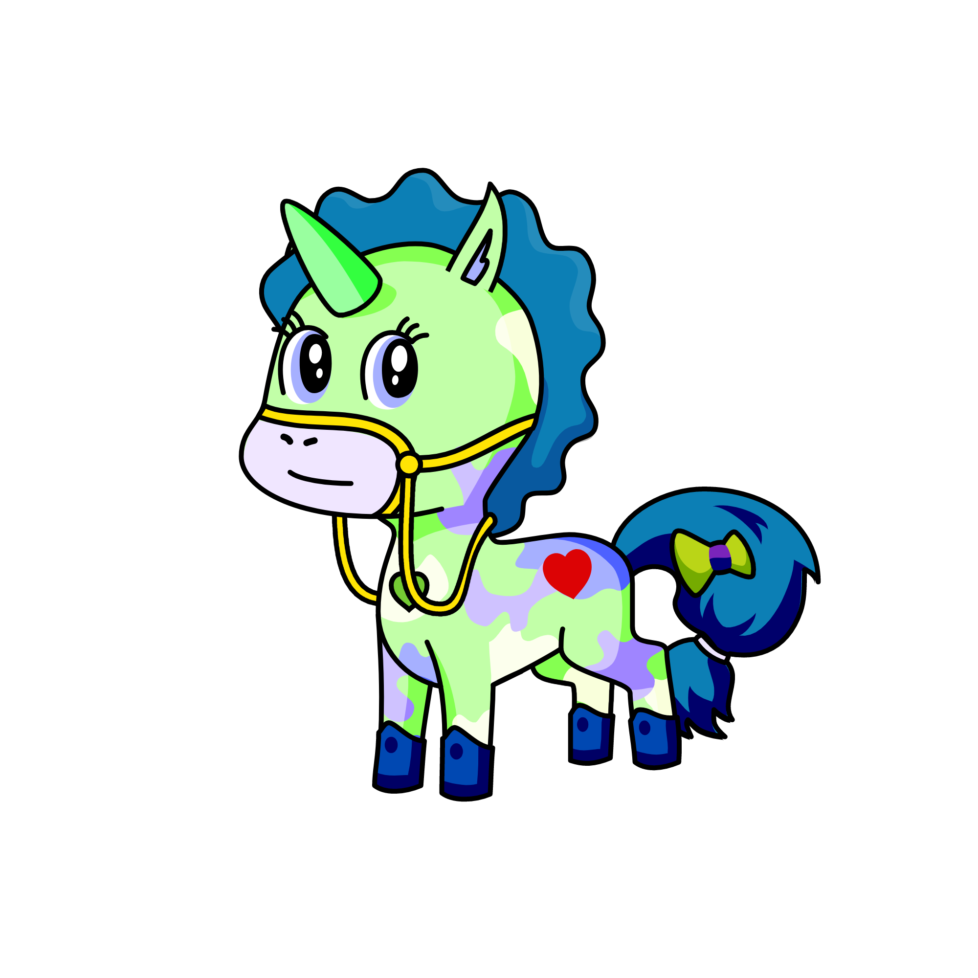 a , the unicorn