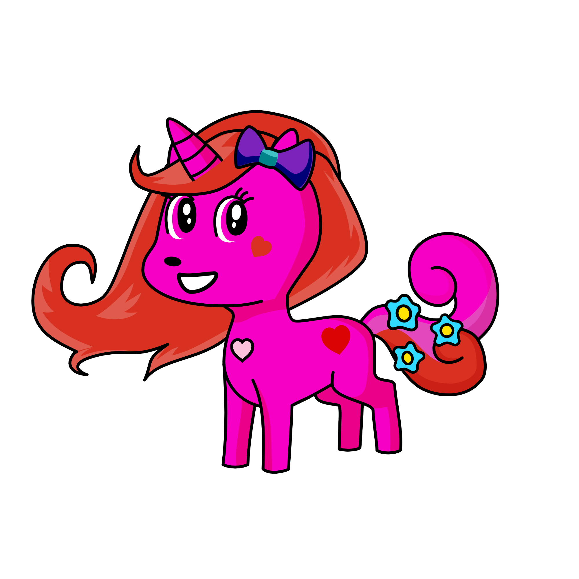 Valen, the unicorn
