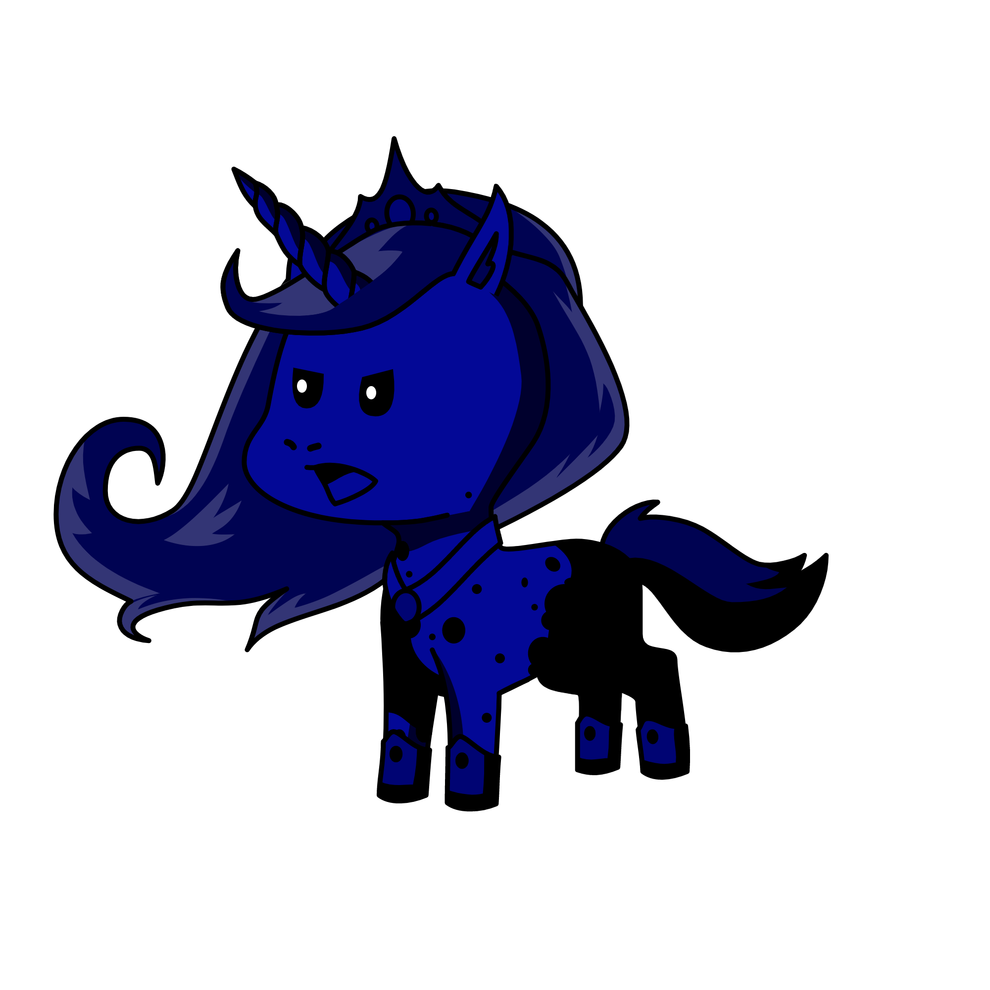 nithtmare moon, the unicorn