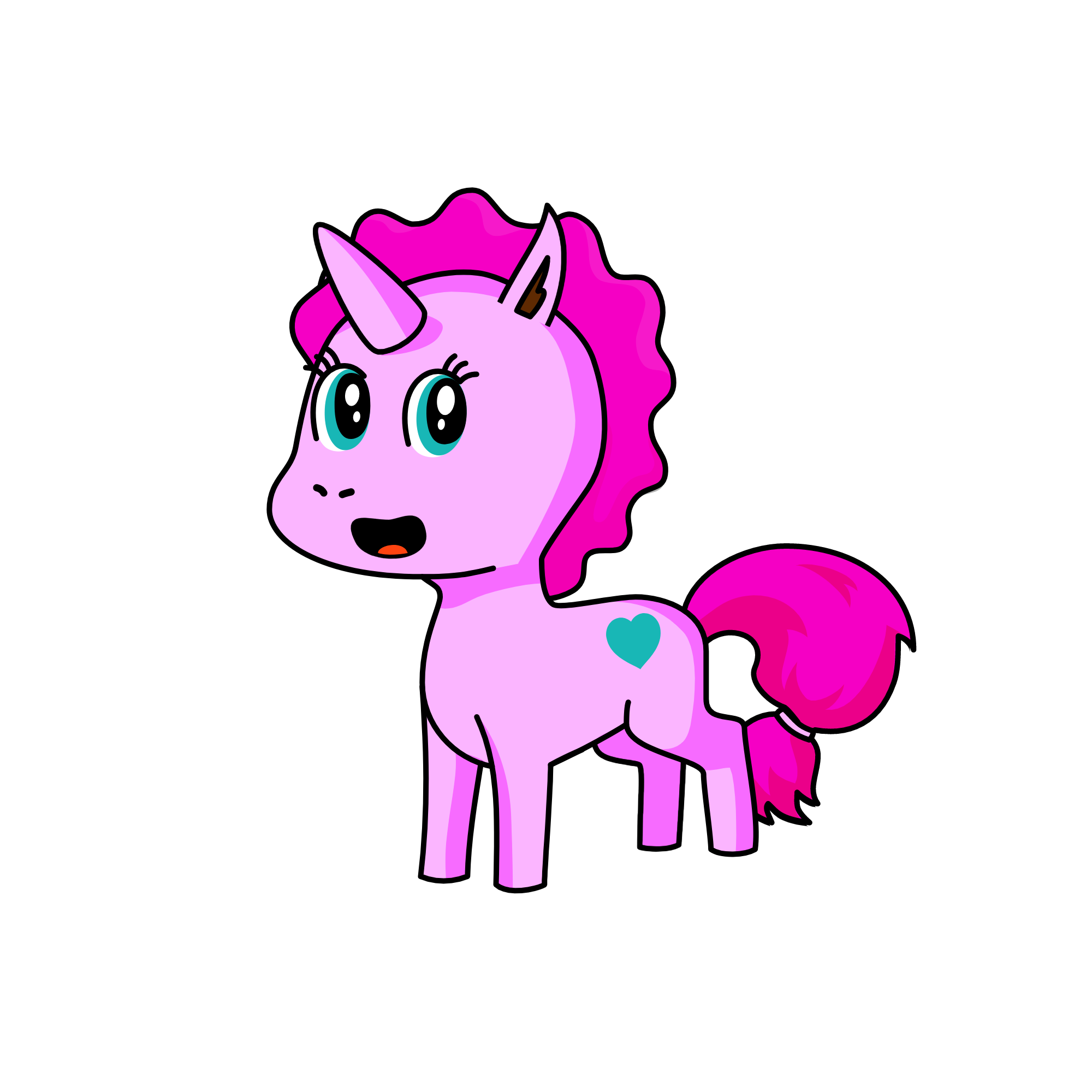 Pinkie Pie, the unicorn