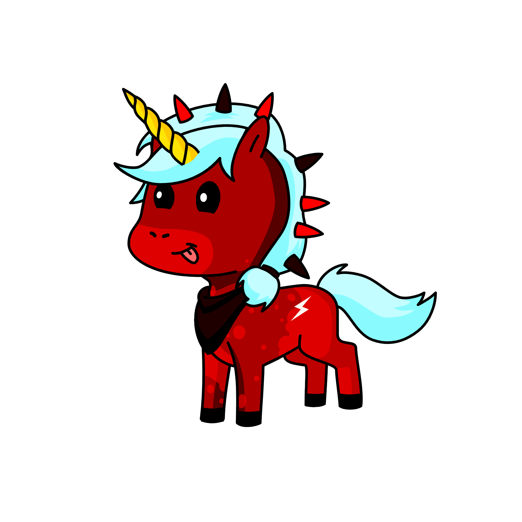Rebelia, the unicorn