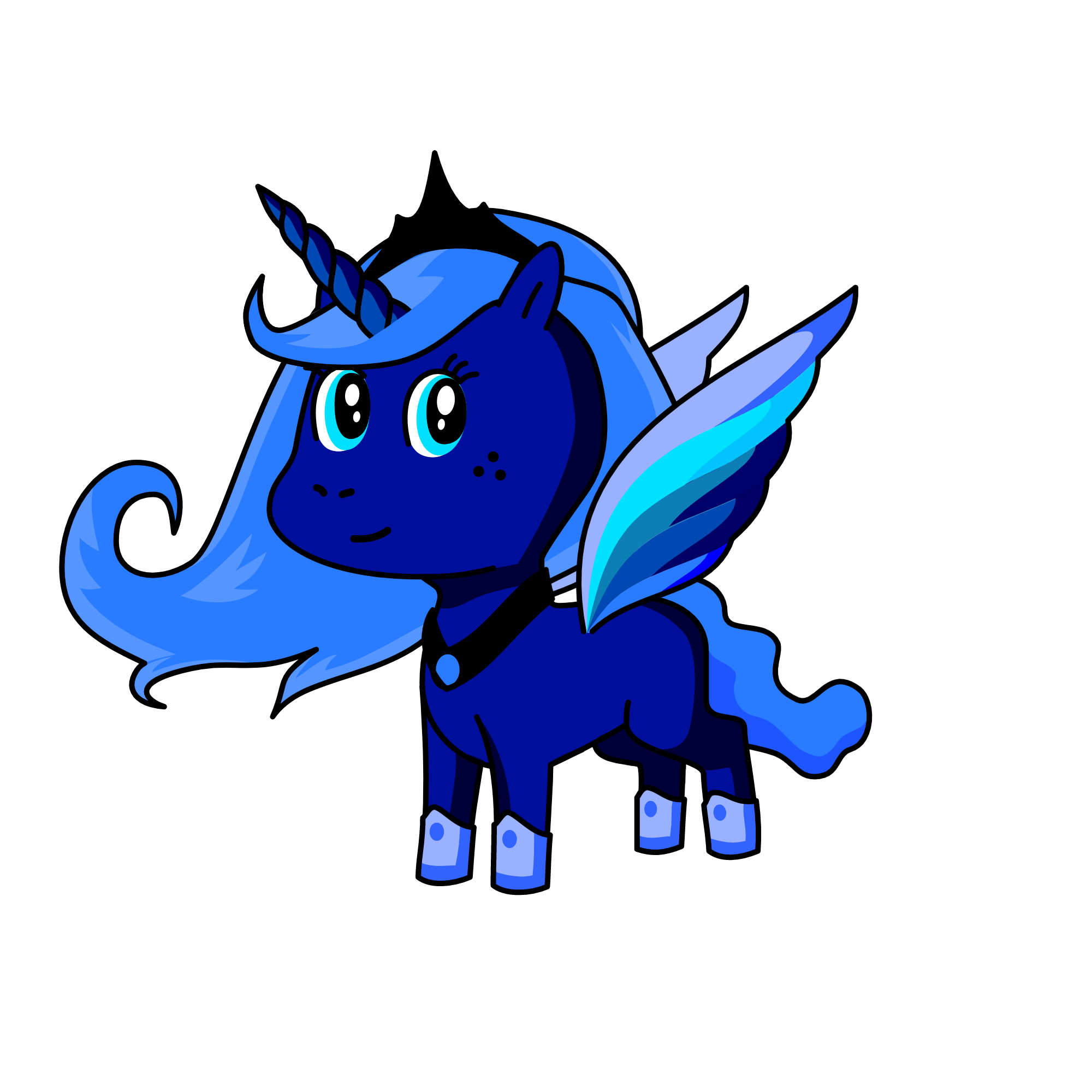 luna, the unicorn