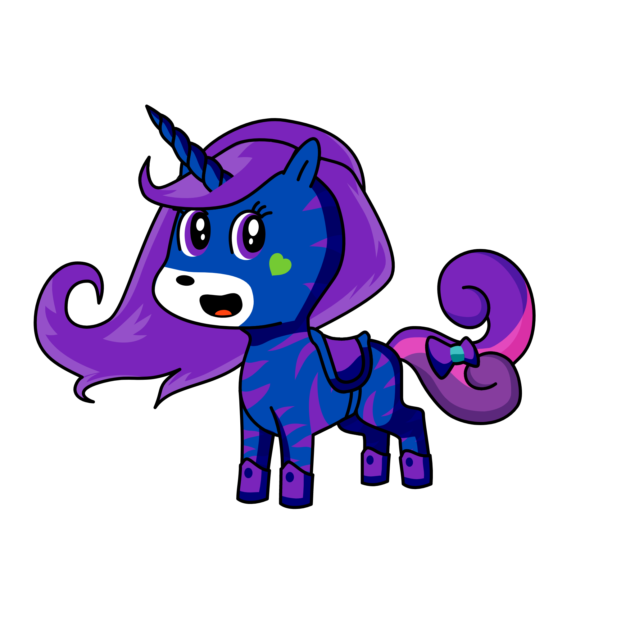 asdfgjk, the unicorn