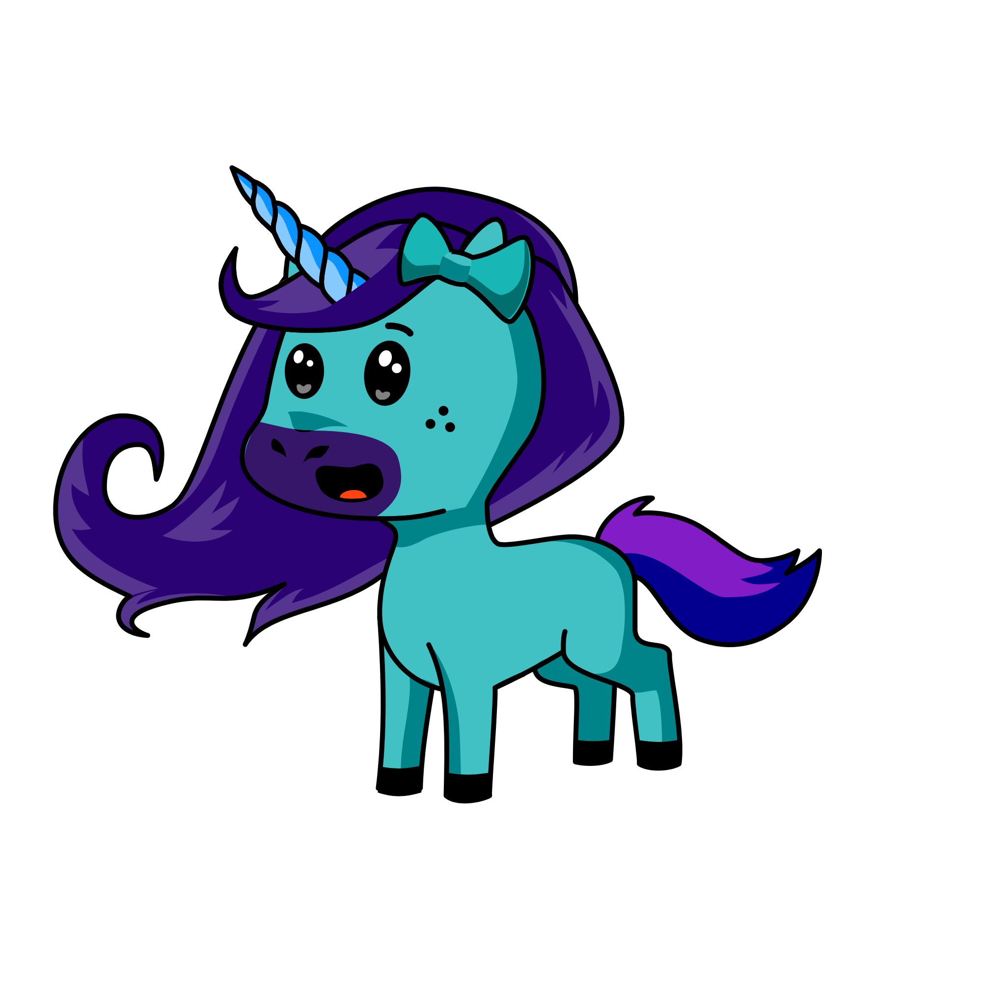 Abril , the unicorn