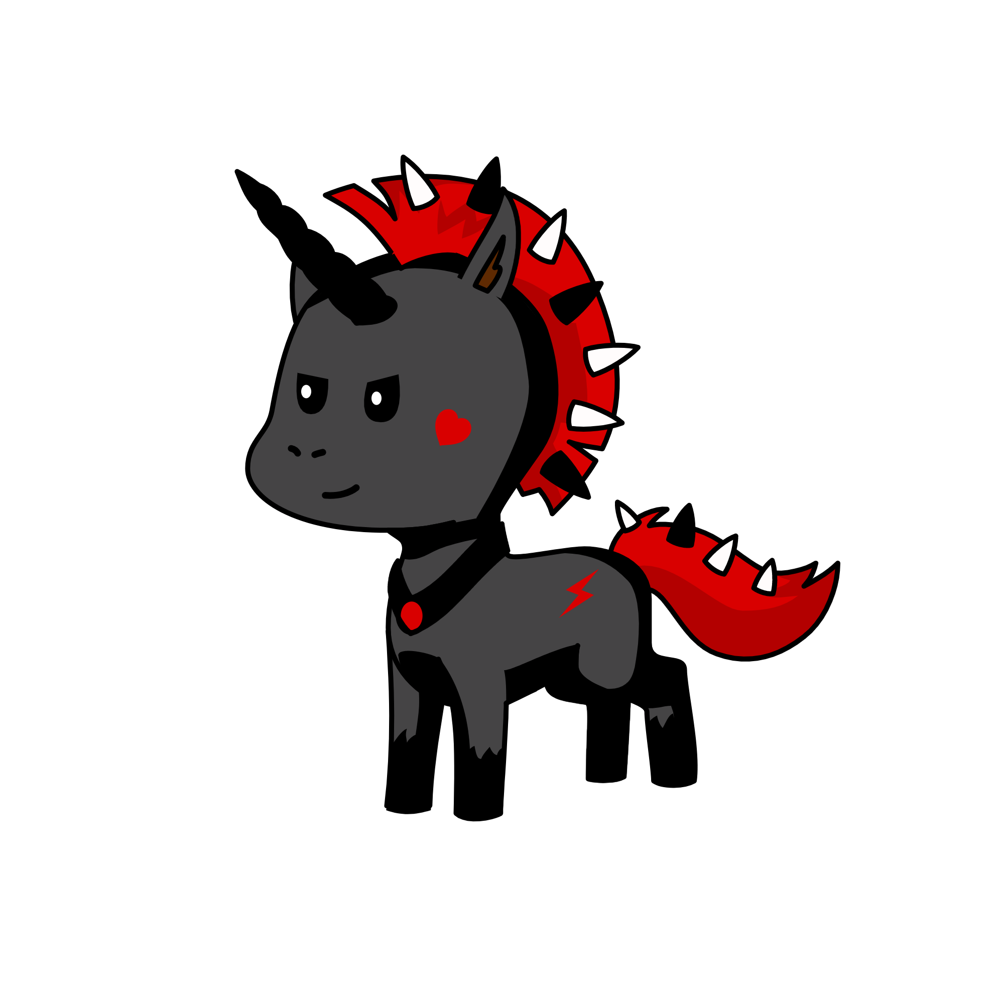Shadow, the unicorn