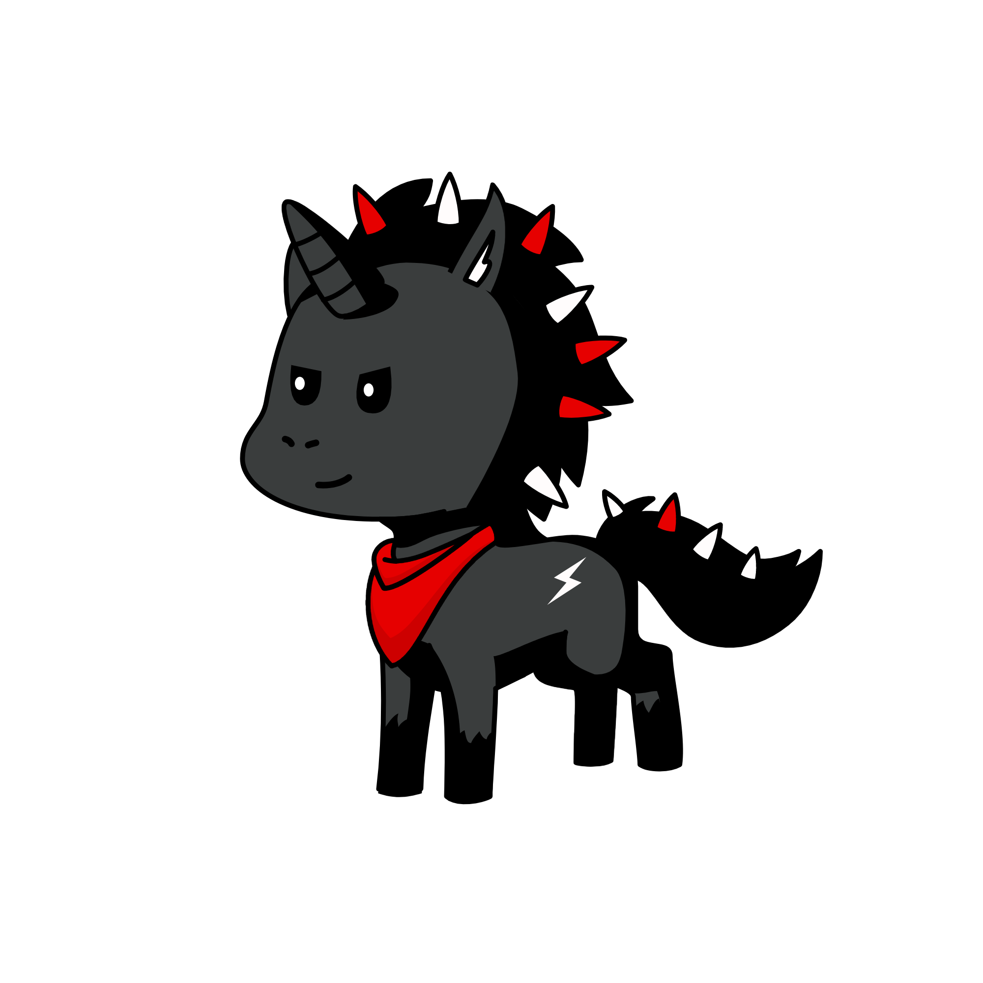 Dark, the unicorn