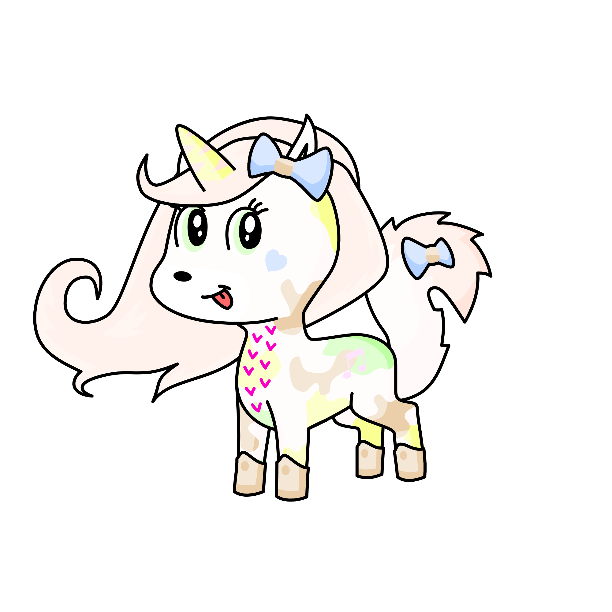 snow, the unicorn