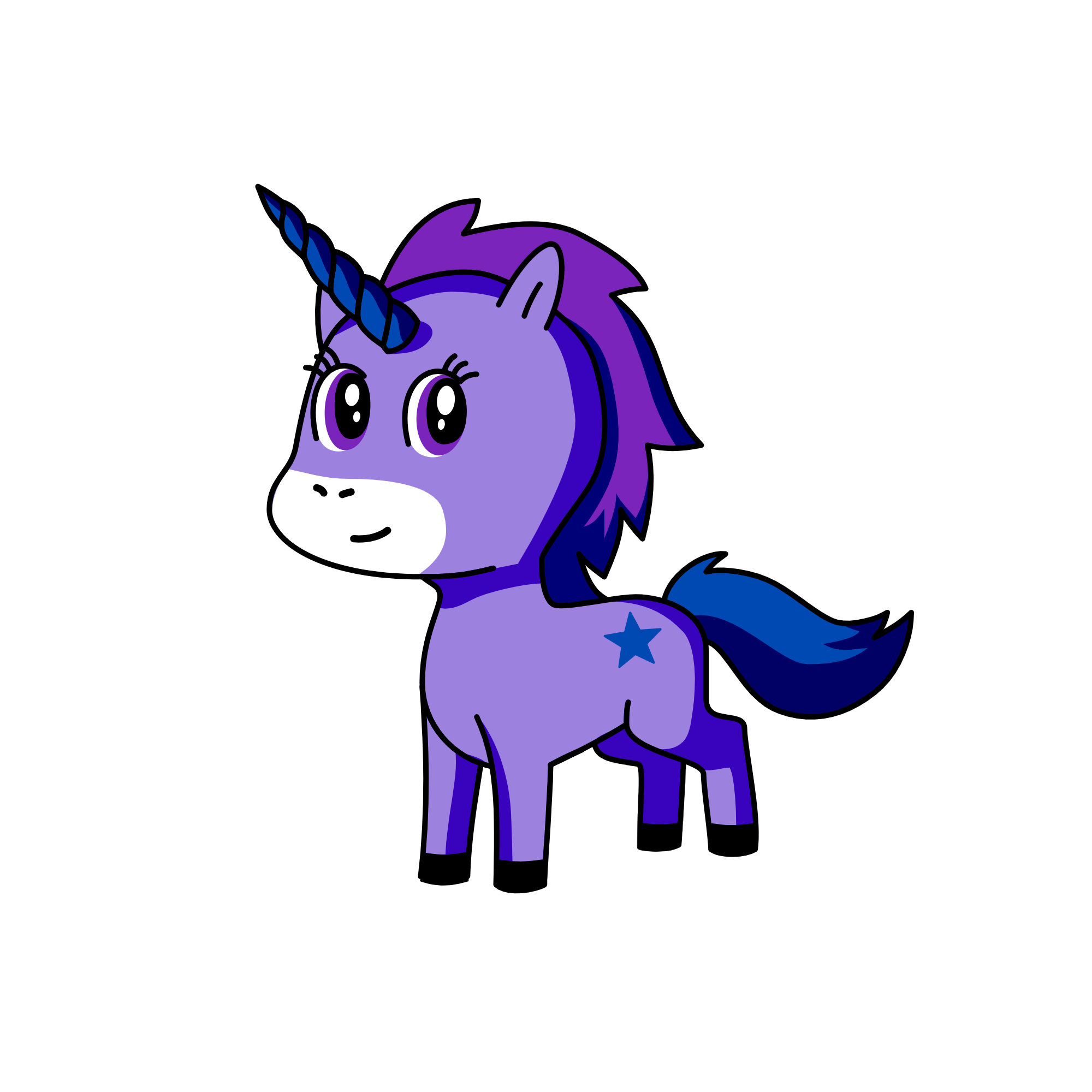 moon light, the unicorn