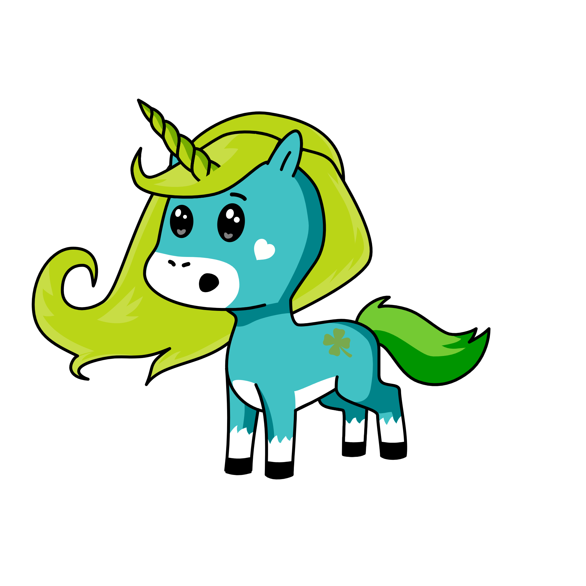 Earth's Sister, the unicorn