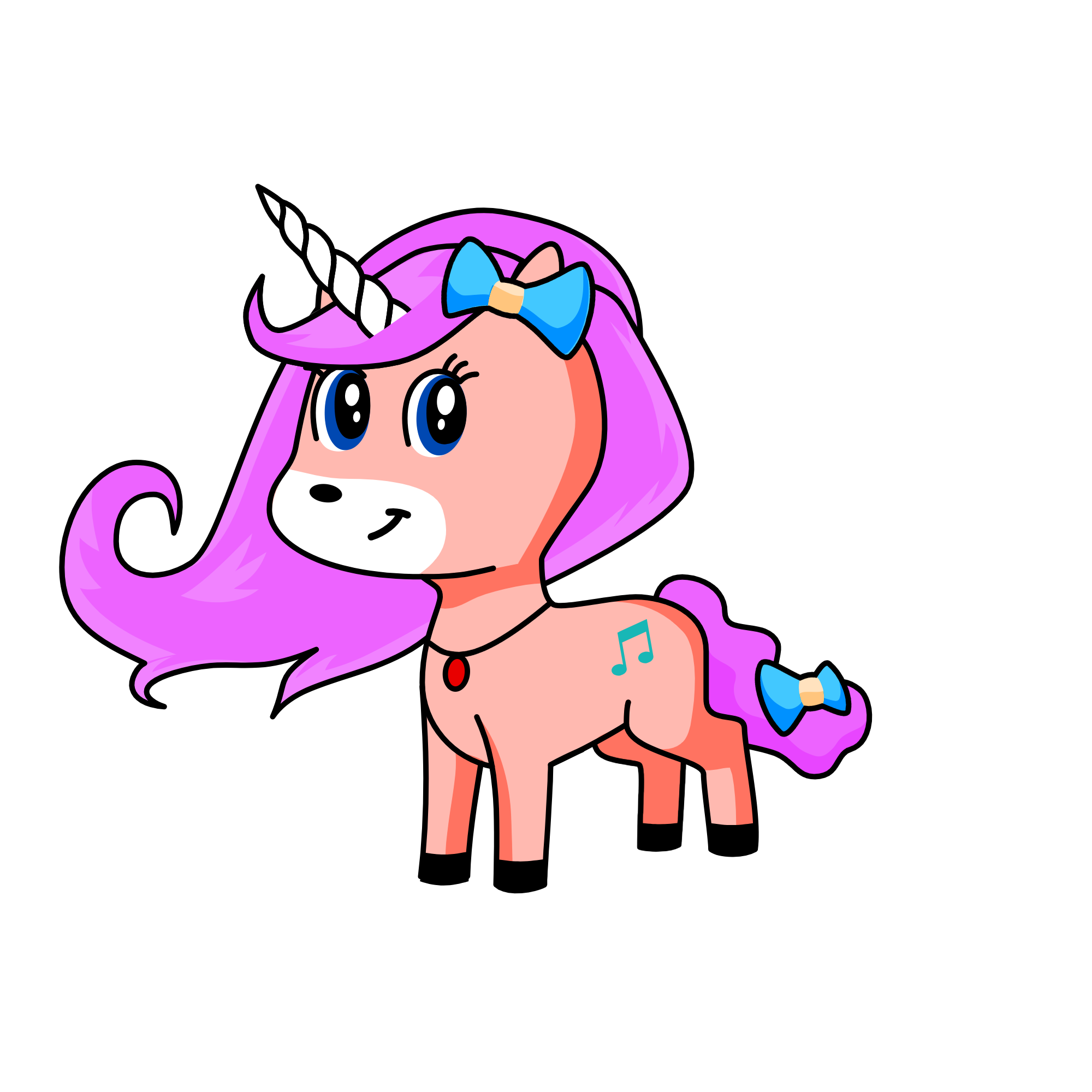 Tass, the unicorn