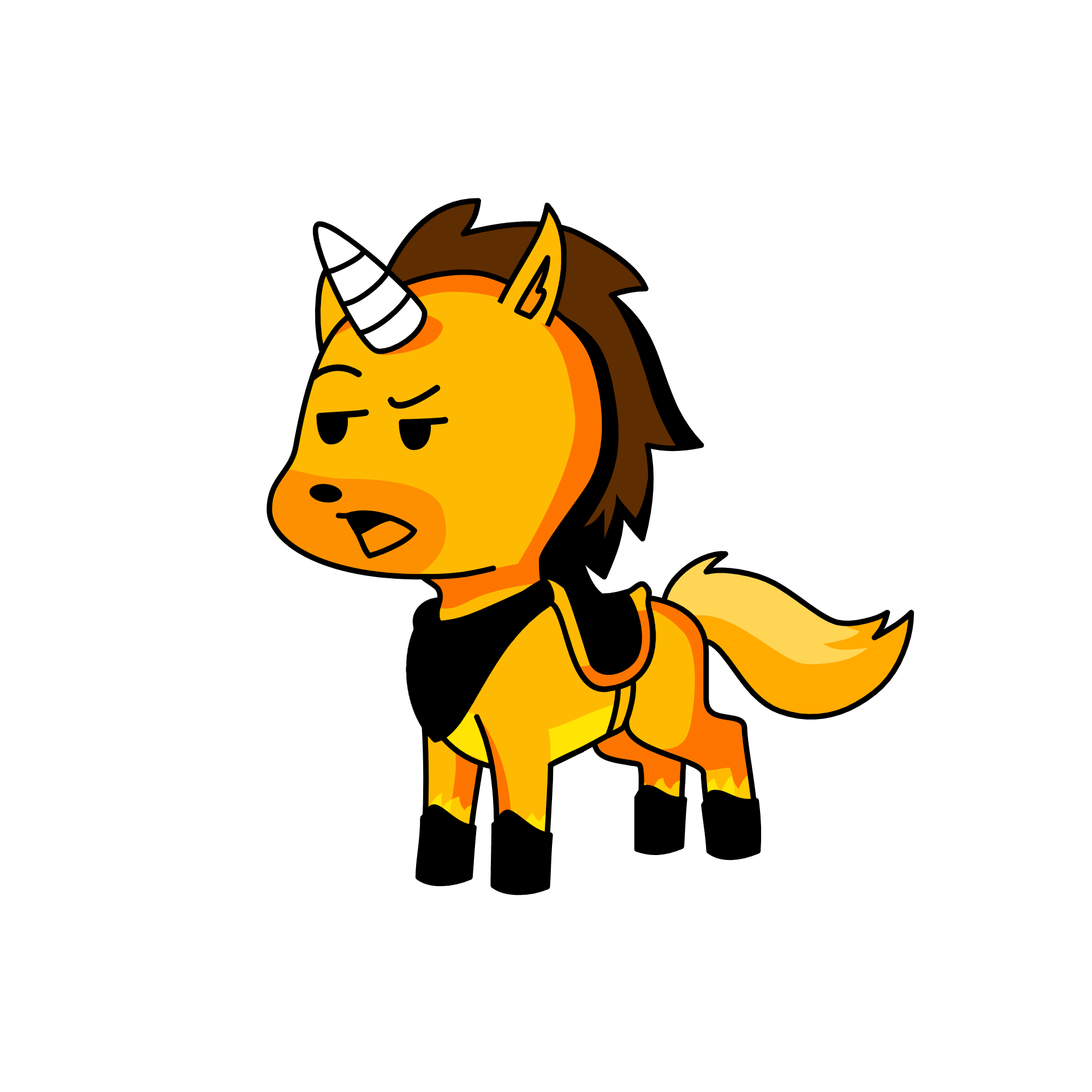 bakugou, the unicorn