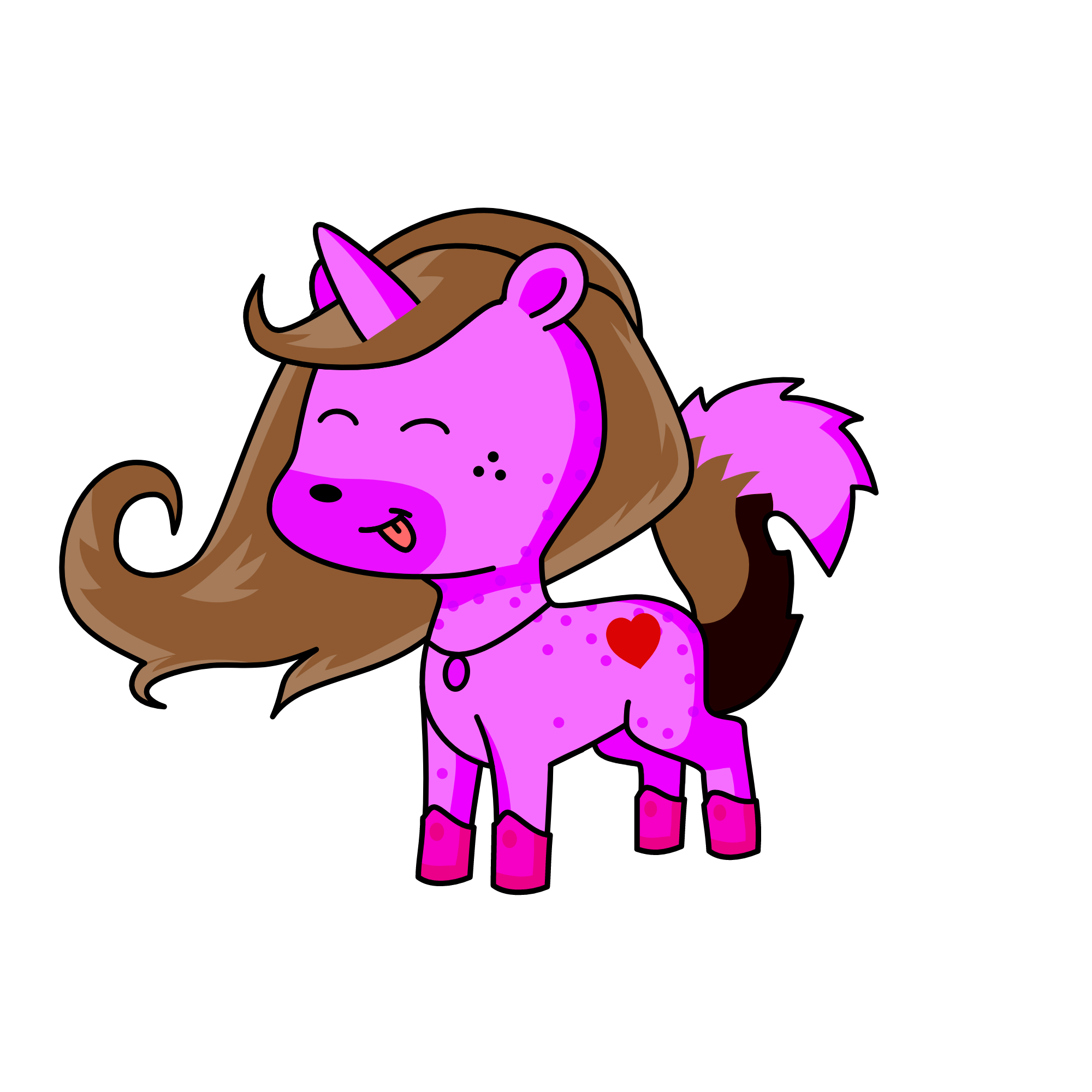 Uraraka, the unicorn