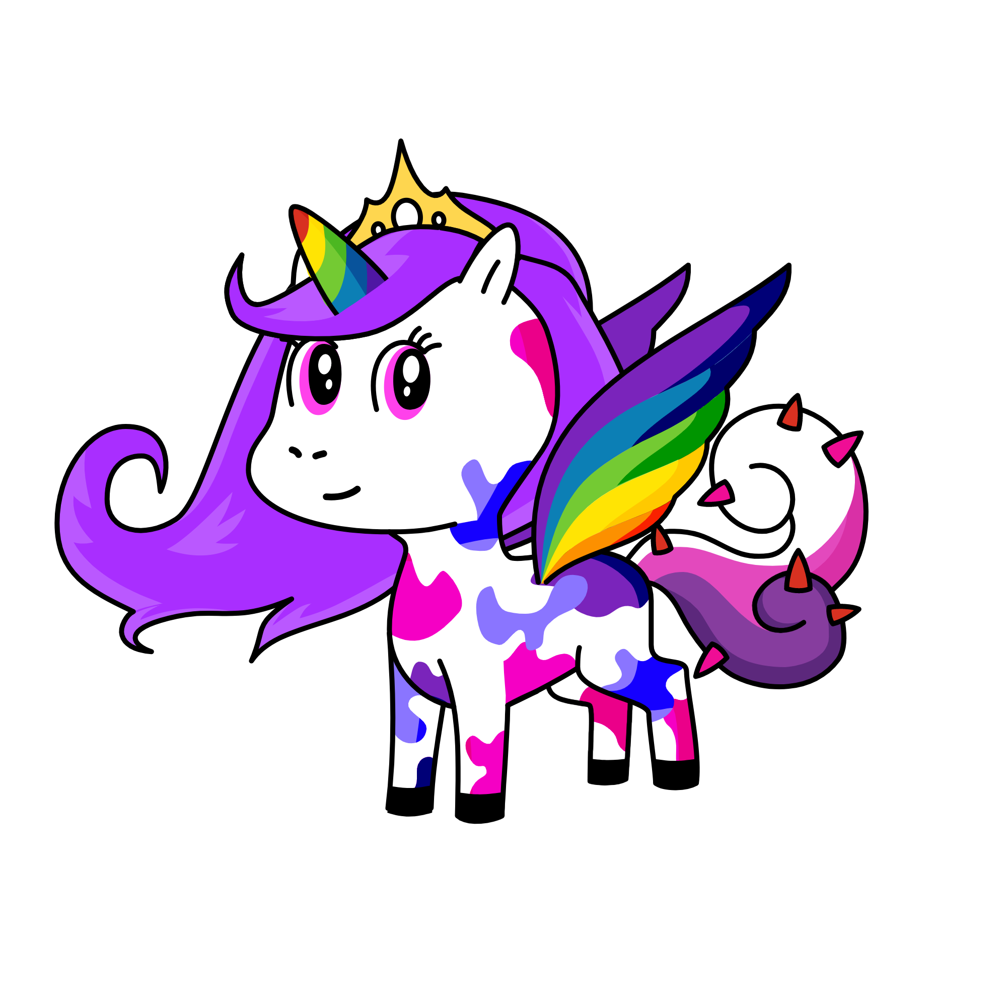 Galaxy, the unicorn