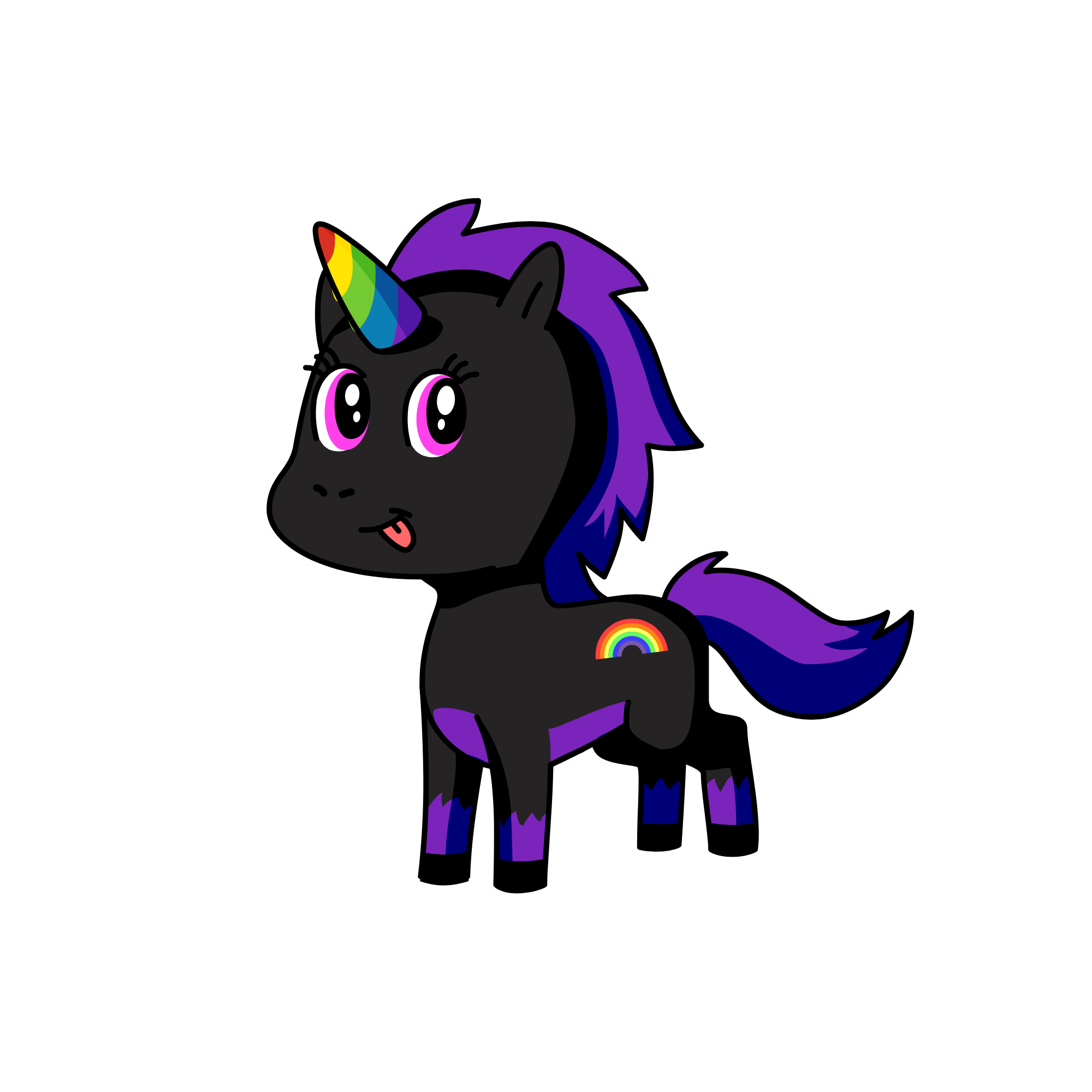 Sweety Pie, the unicorn