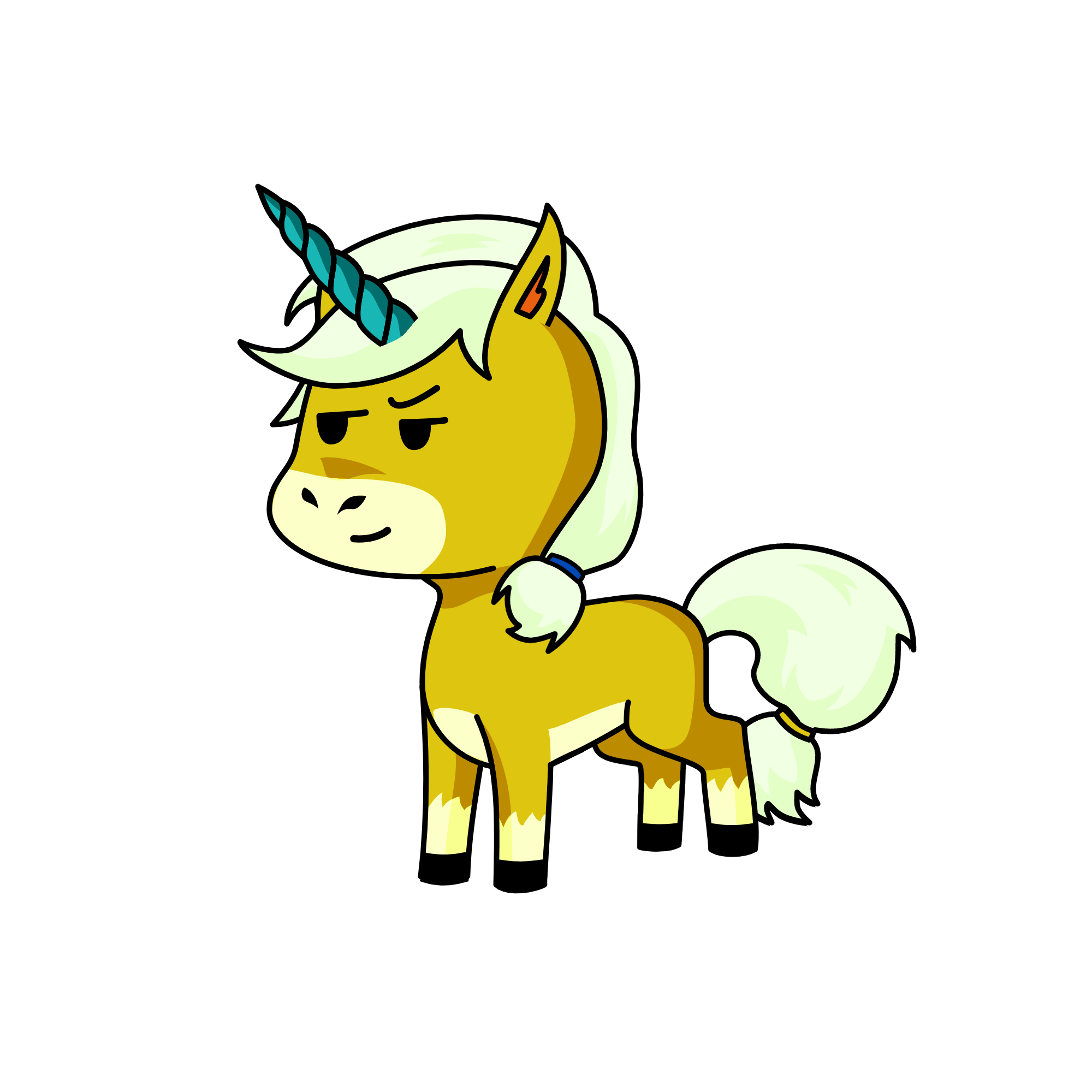 Palamino, the unicorn