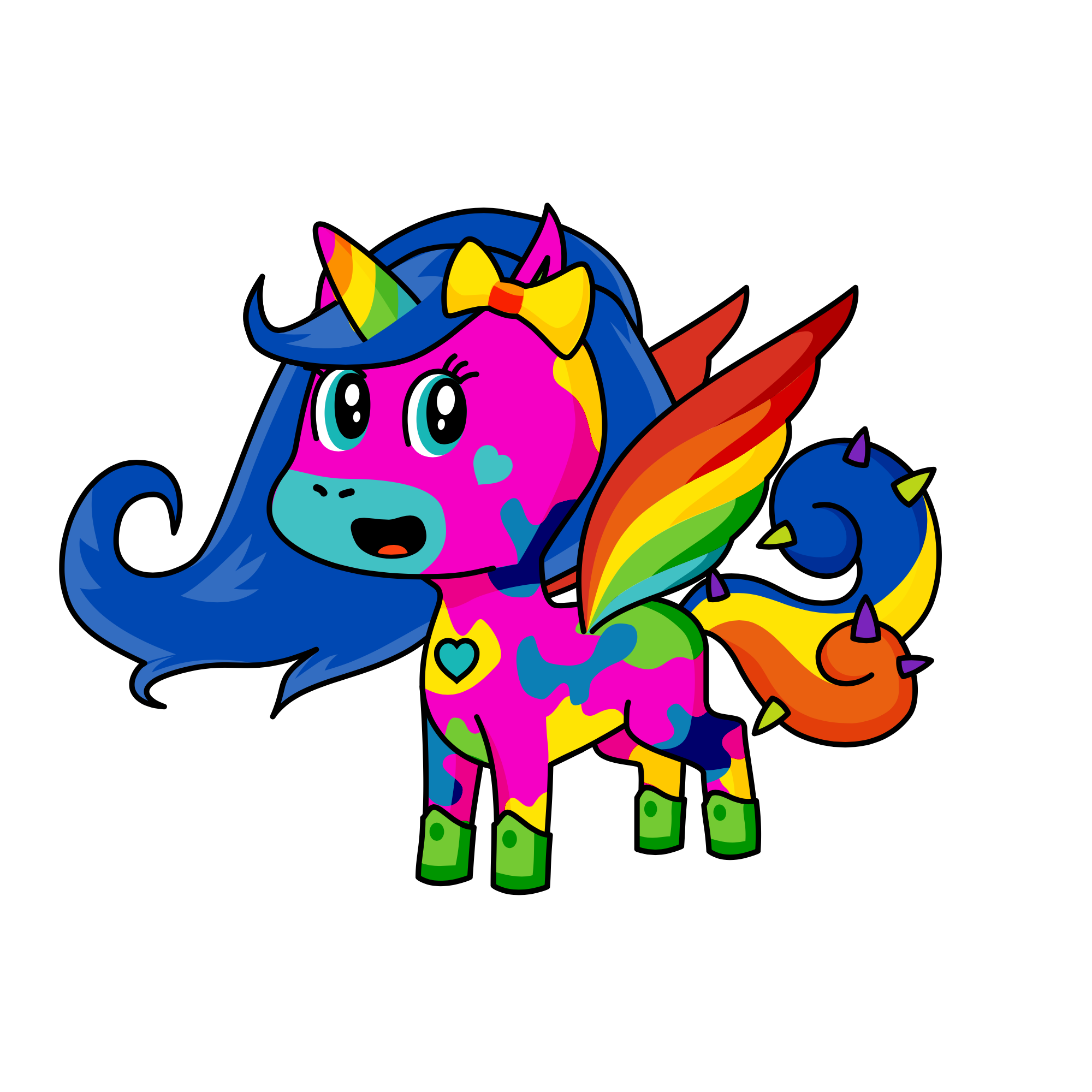 Color, the unicorn