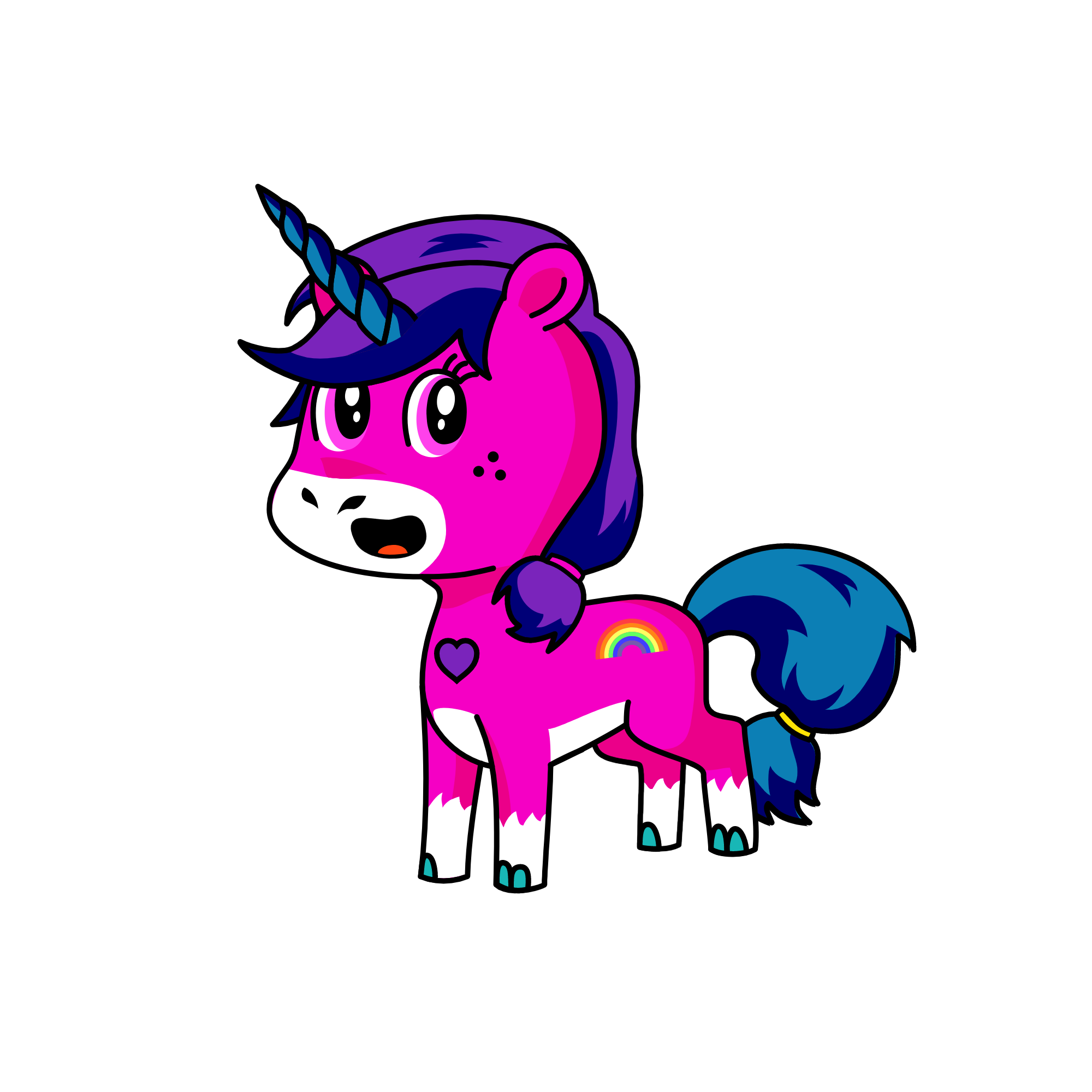 KEE. KEE. TWO., the unicorn