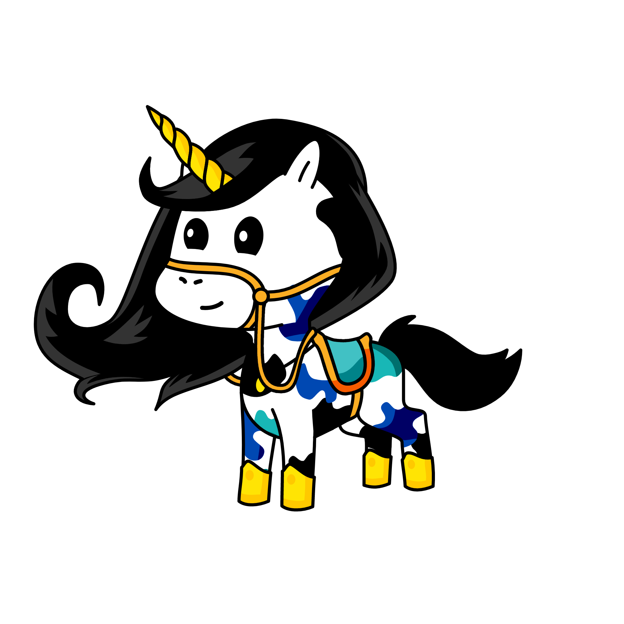 winter, the unicorn