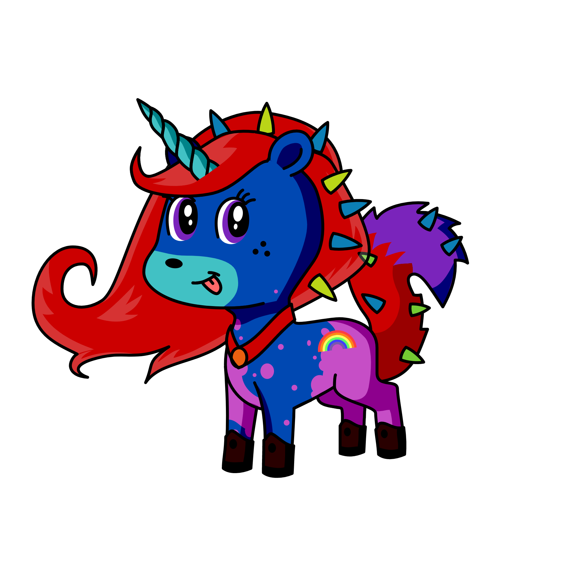bella, the unicorn