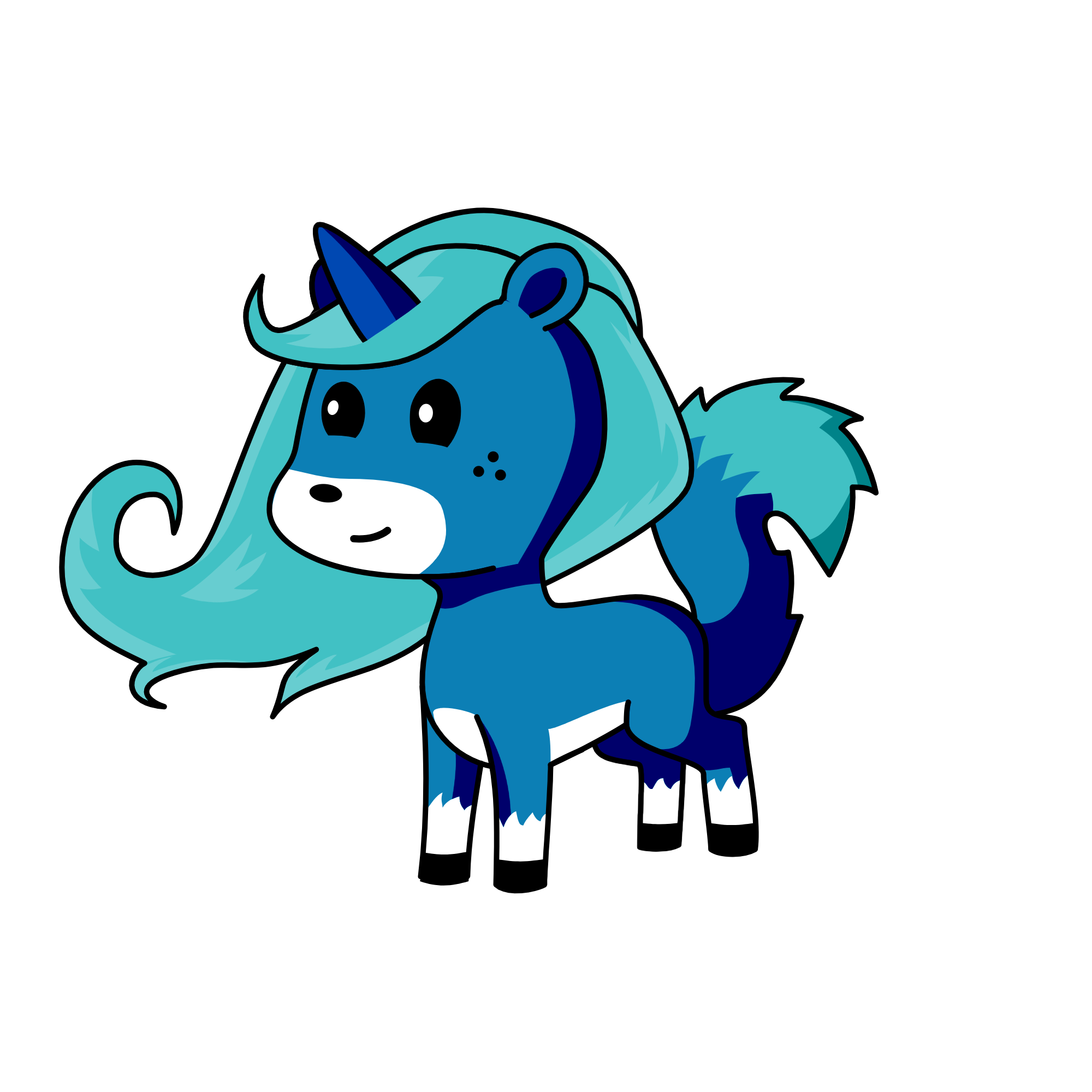 Frost Flower, the unicorn