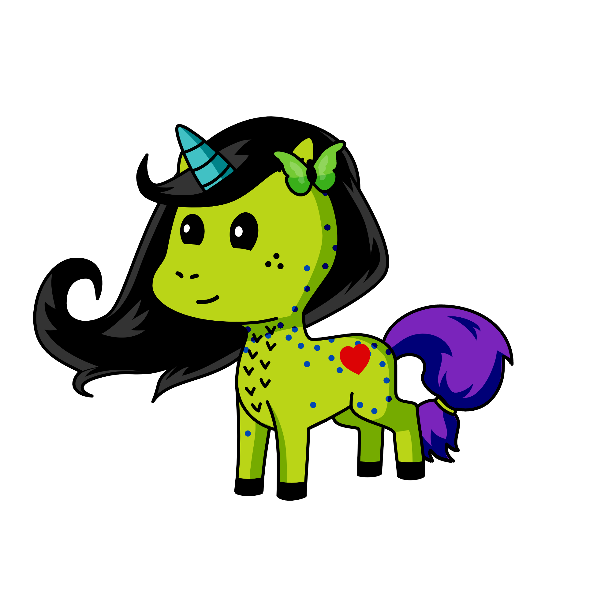 lylie the forest unicorn, the unicorn