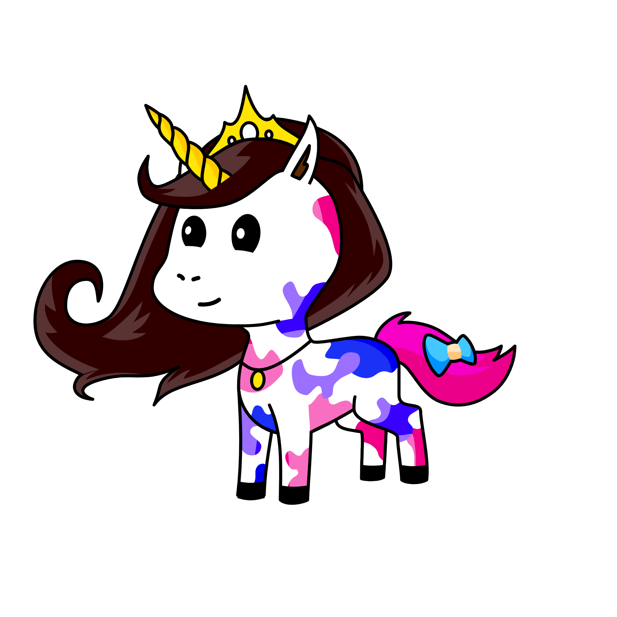 Hand wing, the unicorn