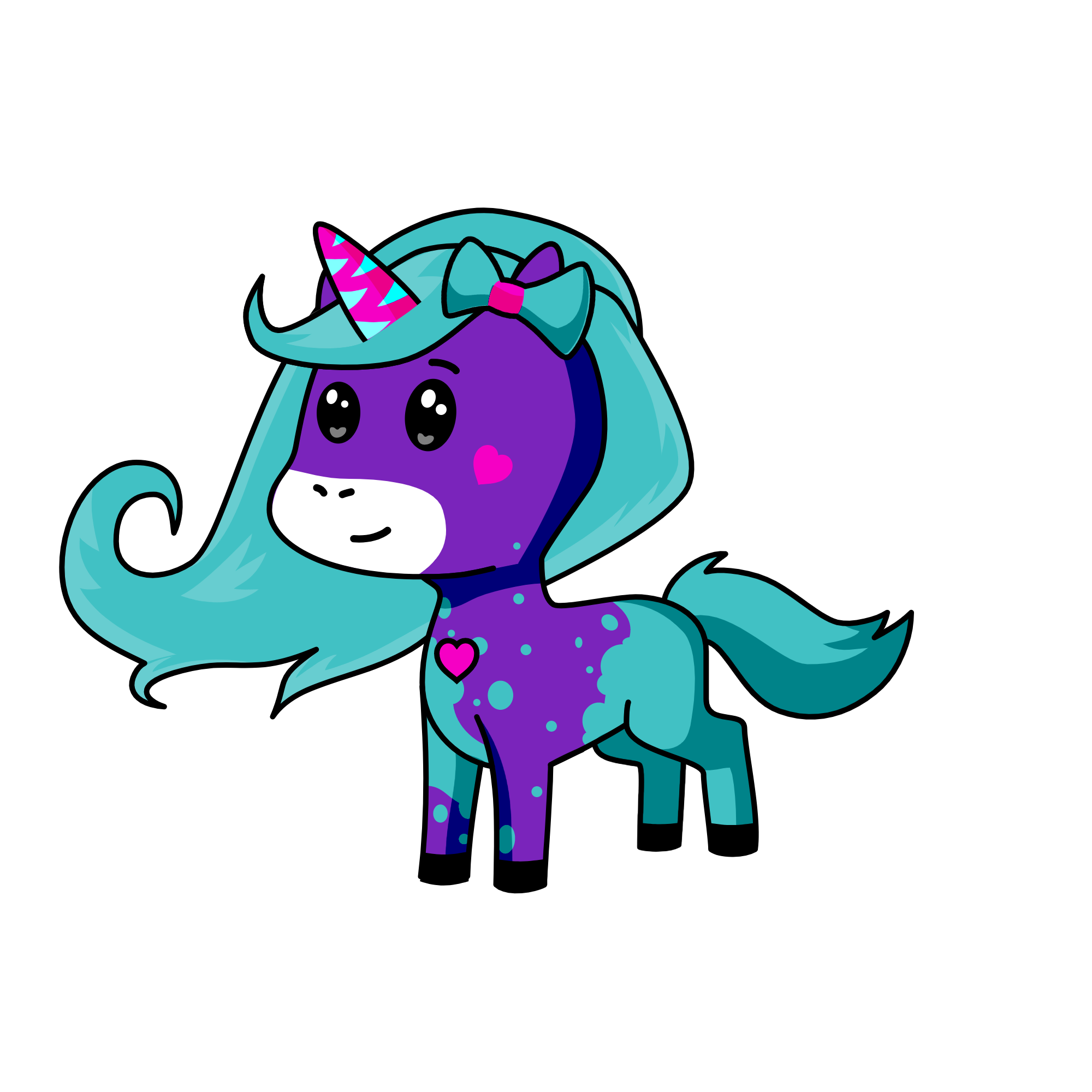 Em, the unicorn