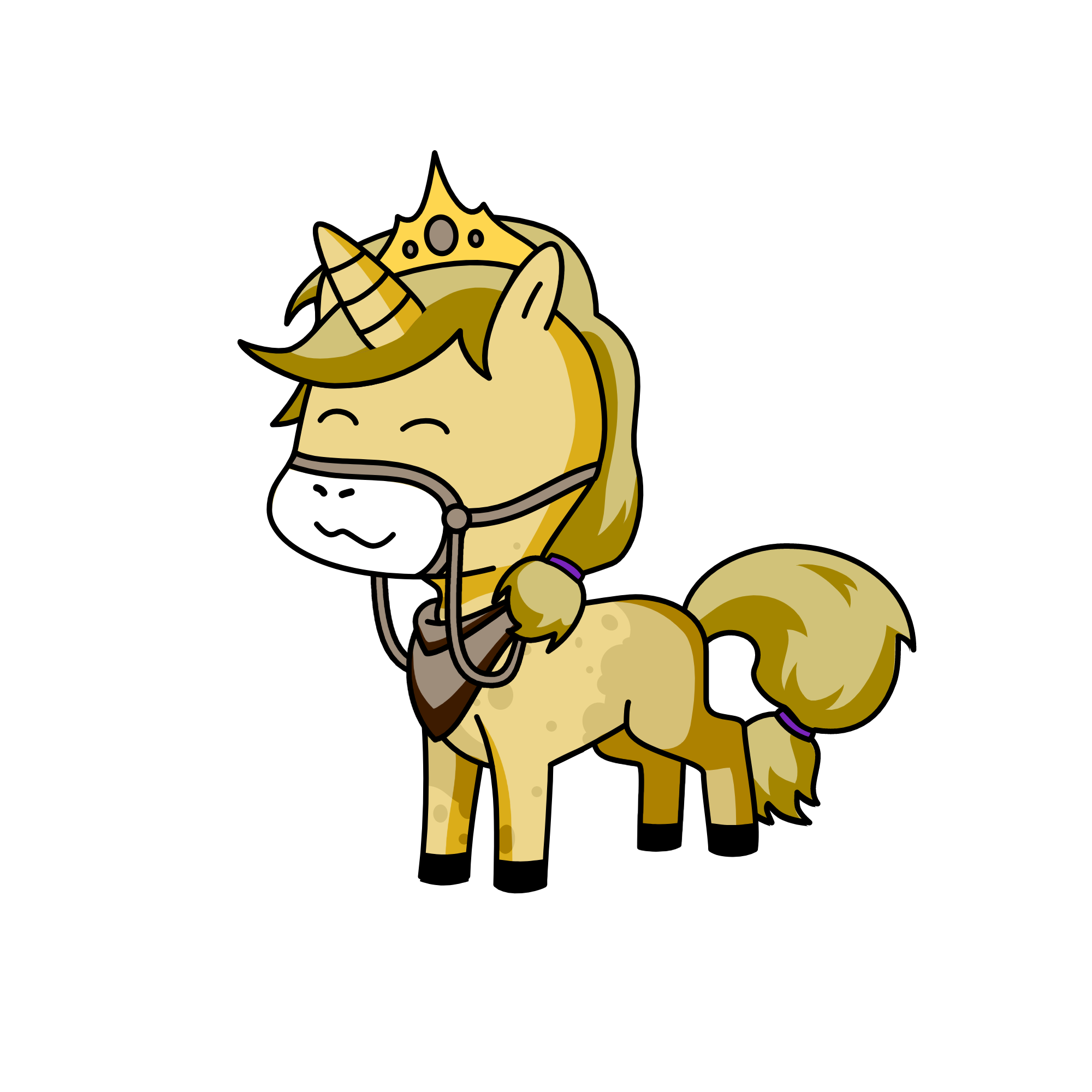 Sandy, the unicorn