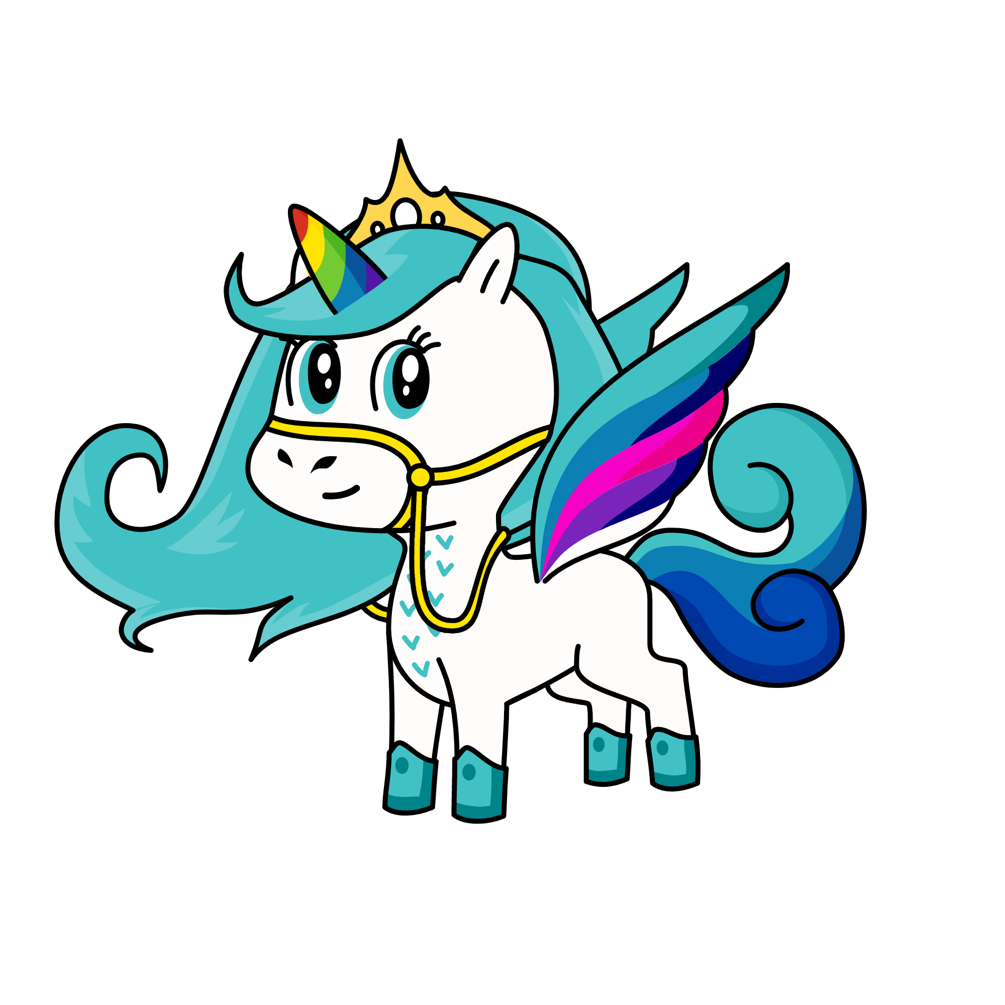 Celestia, the unicorn