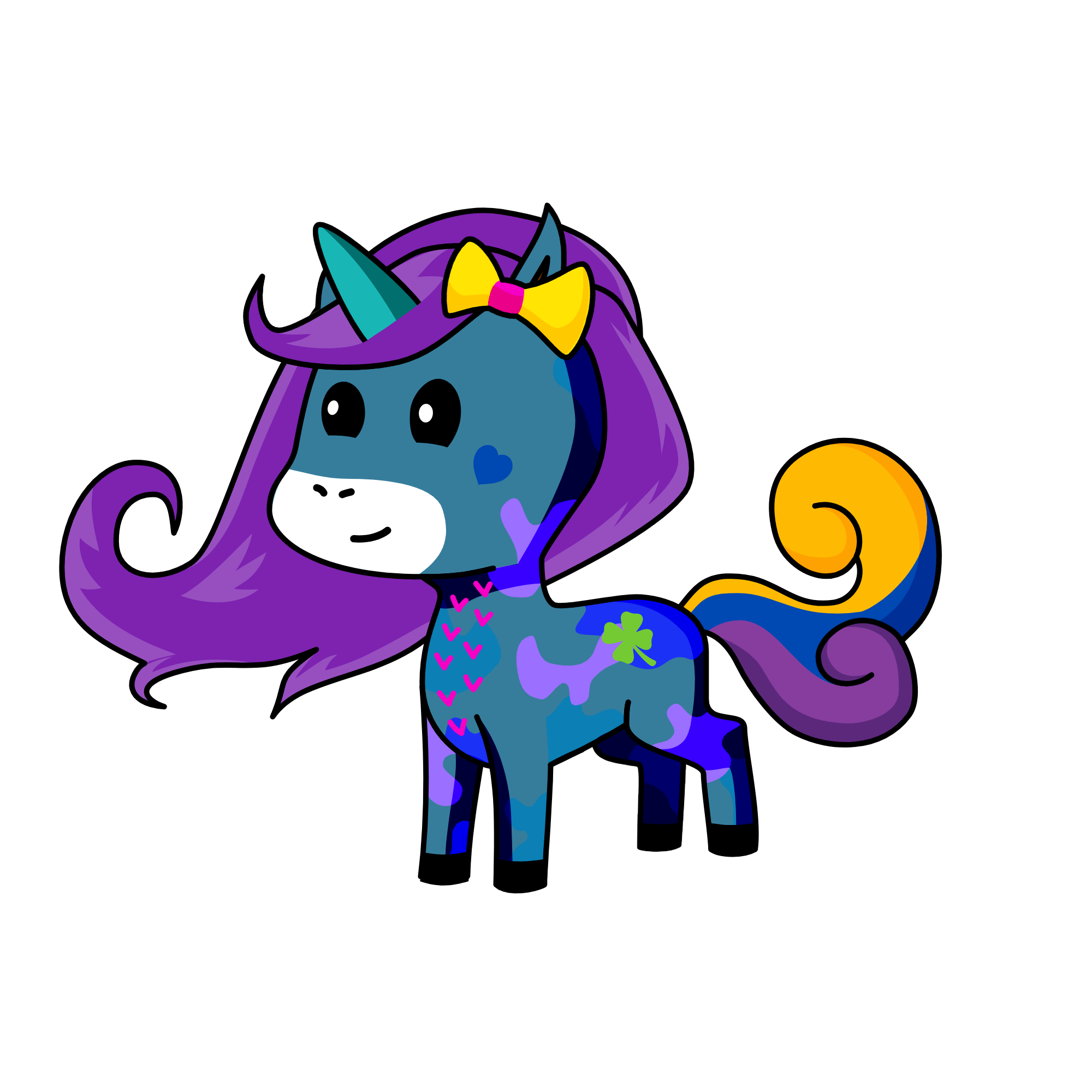 lunar, the unicorn