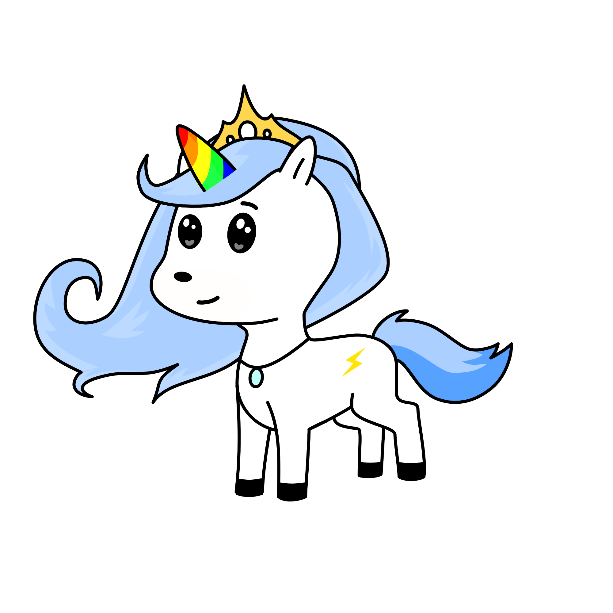 Celestia, the unicorn