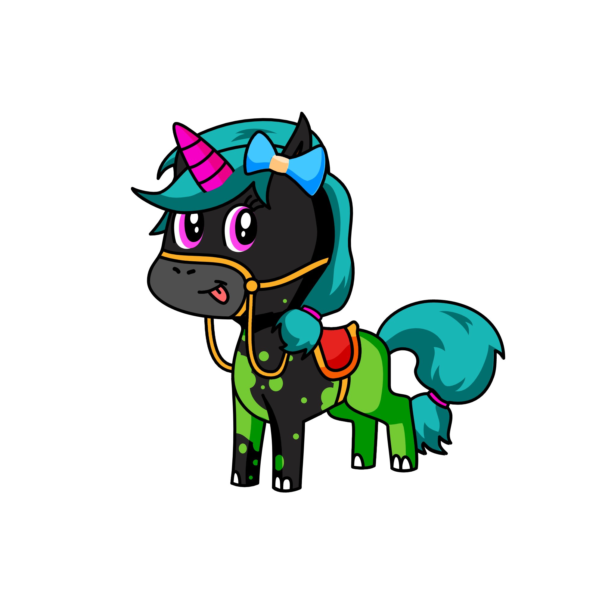 misty, the unicorn