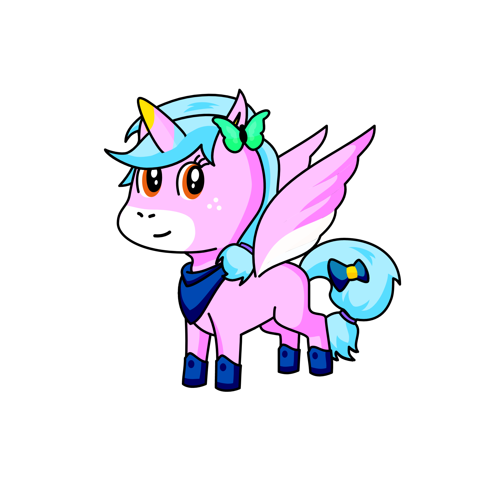 Luna, the unicorn