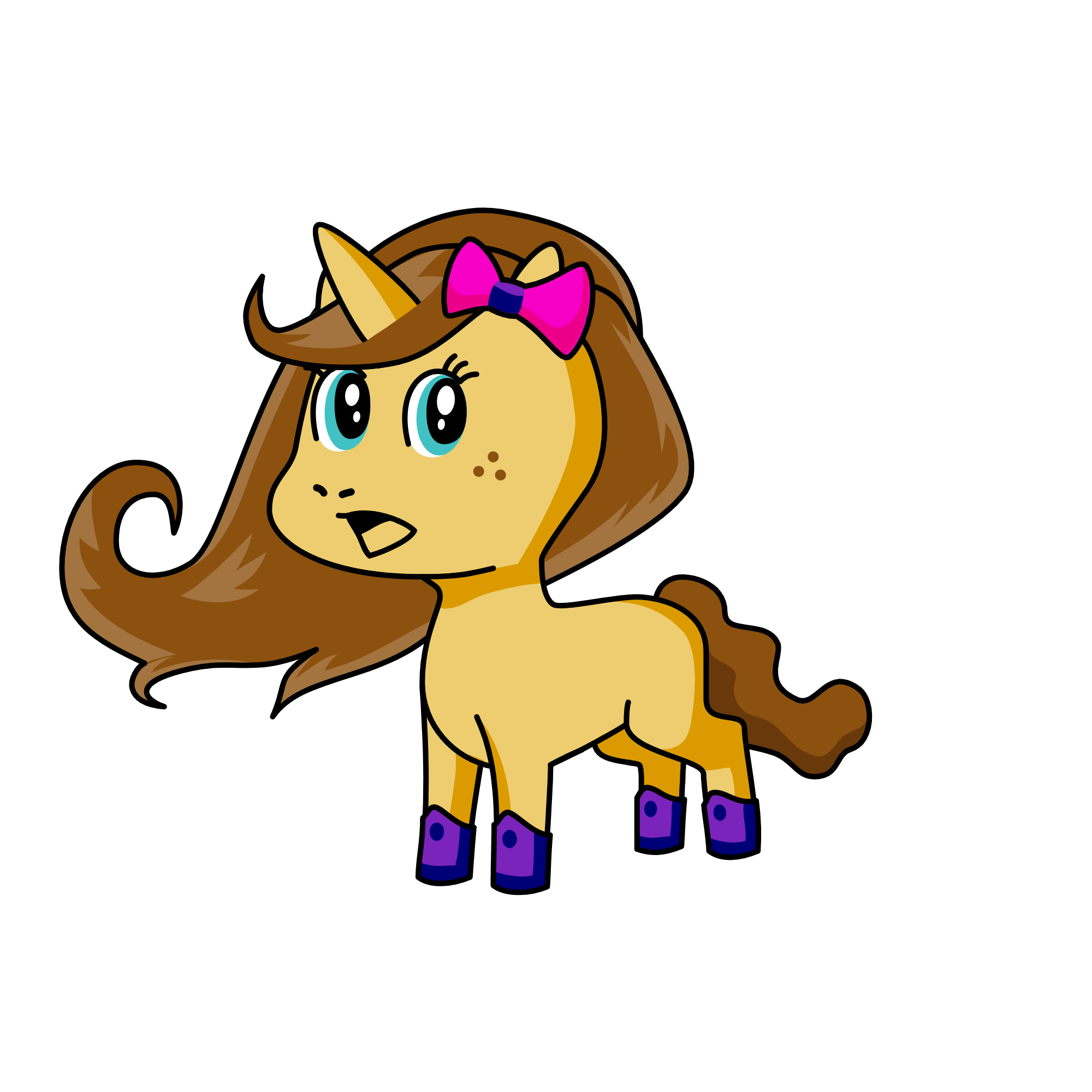 dEfItLy hUmAn, the unicorn