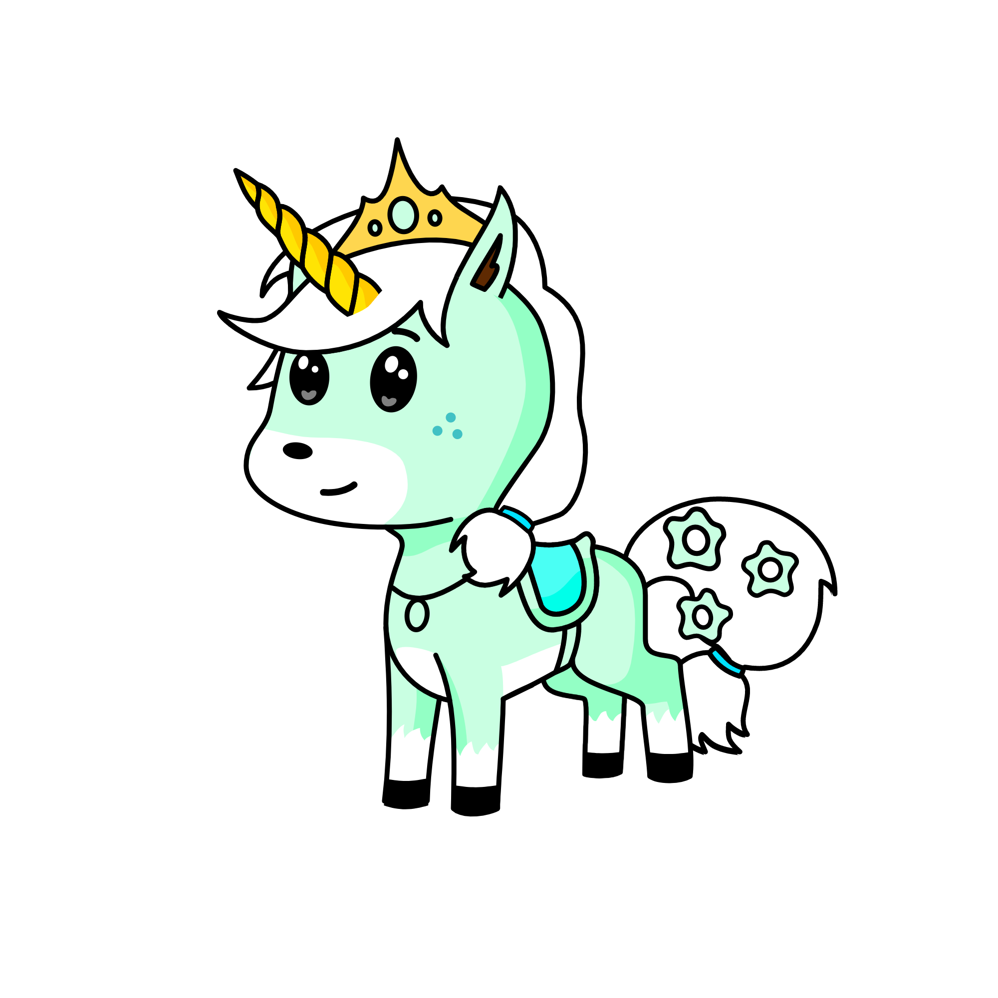 BlizzardQueen, the unicorn