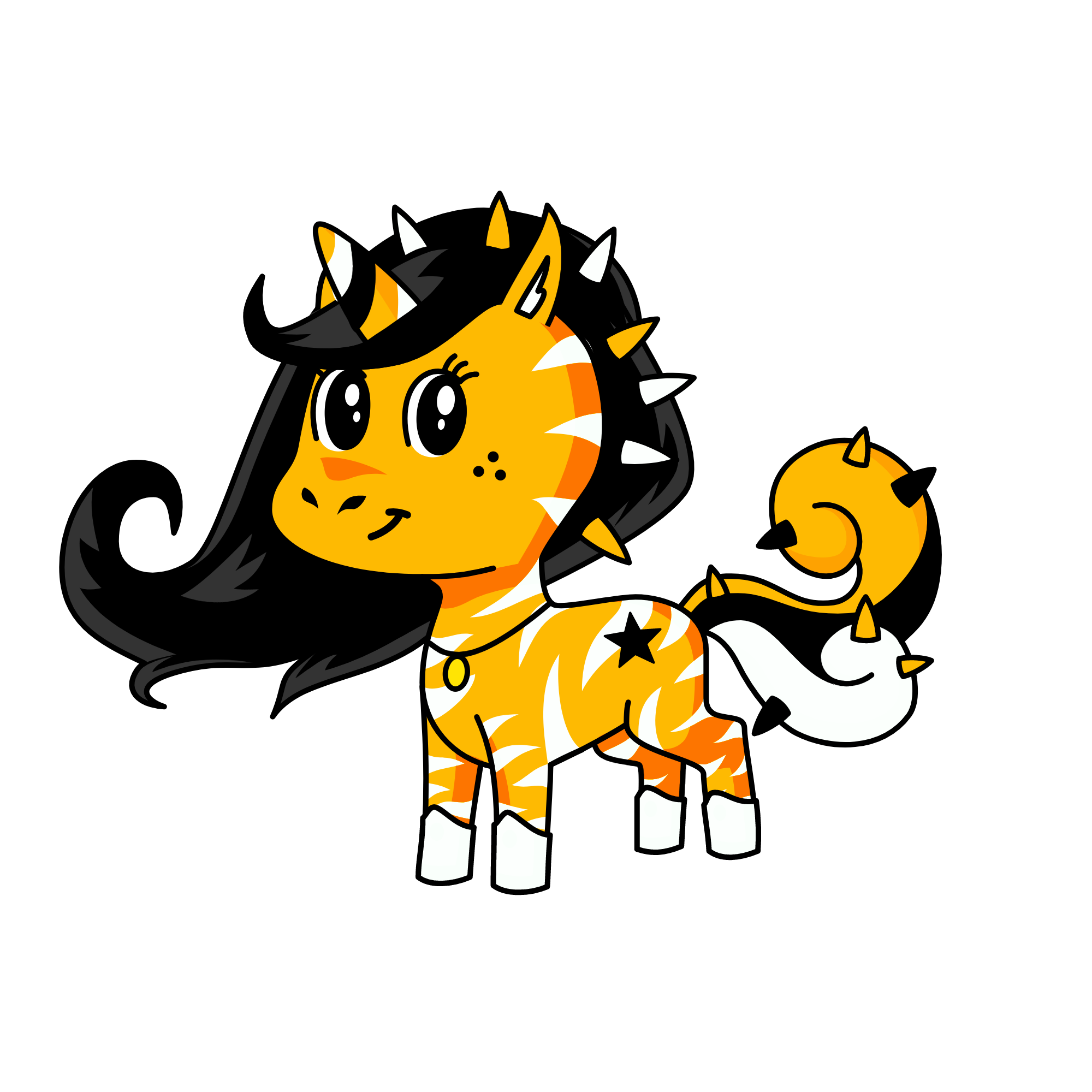 candycorn, the unicorn