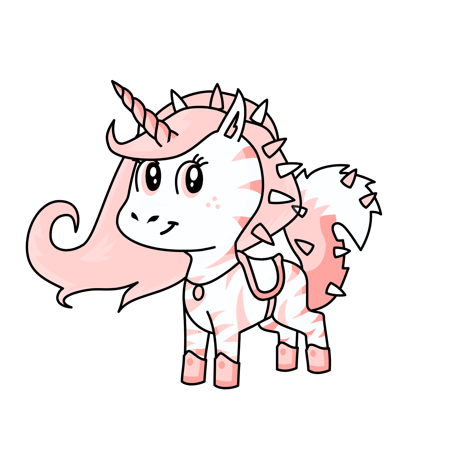 cloudy, the unicorn