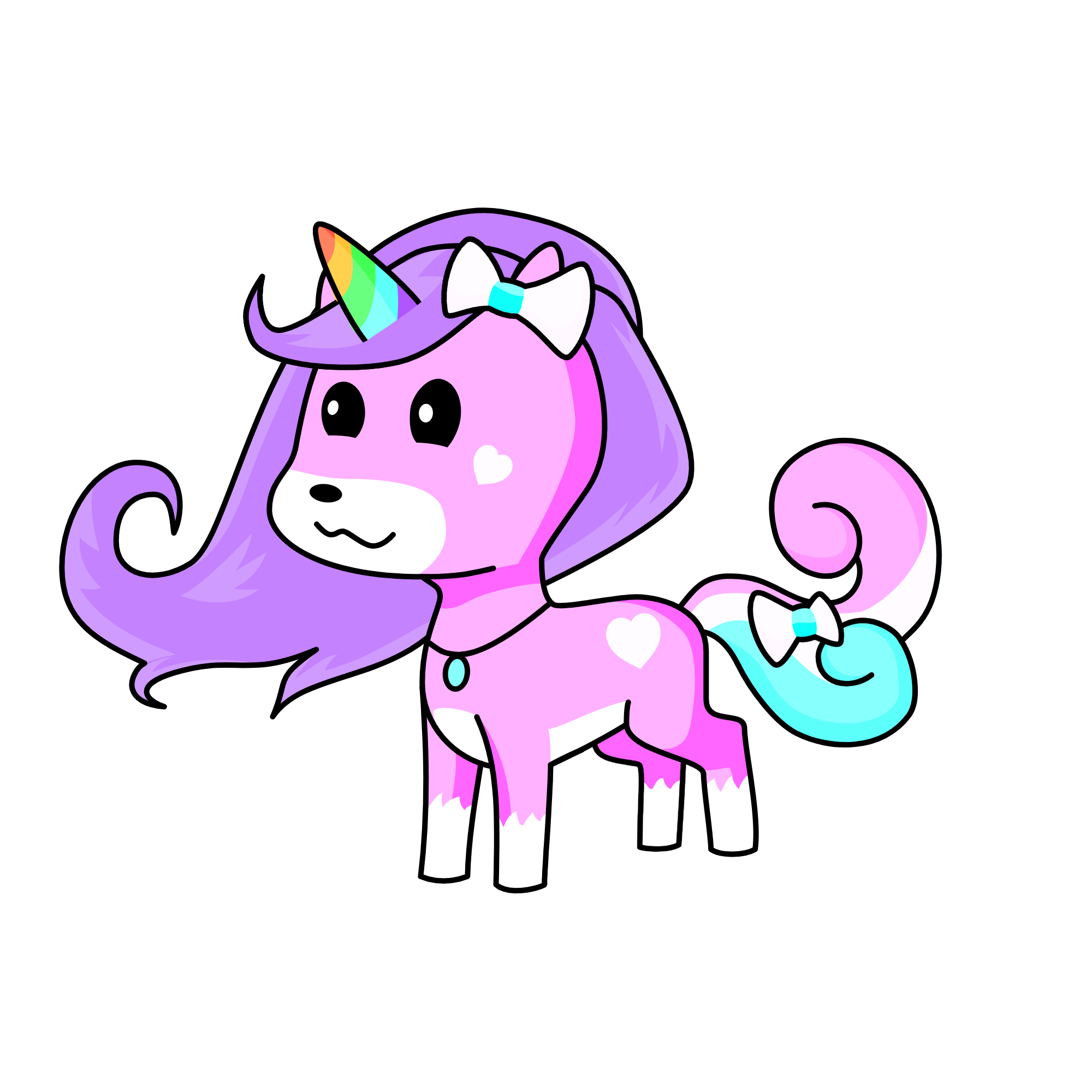 Cotton, the unicorn