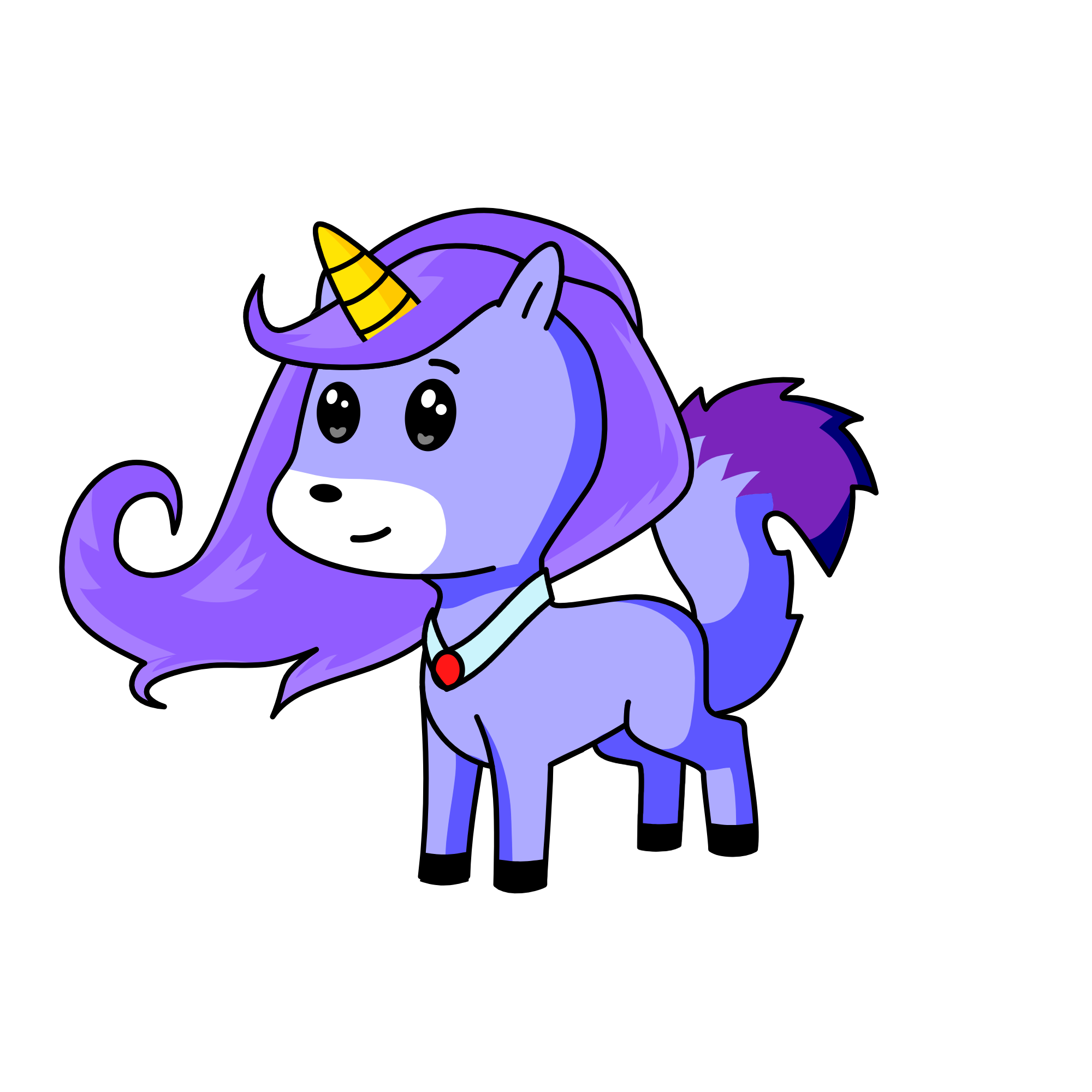 Luna, the unicorn