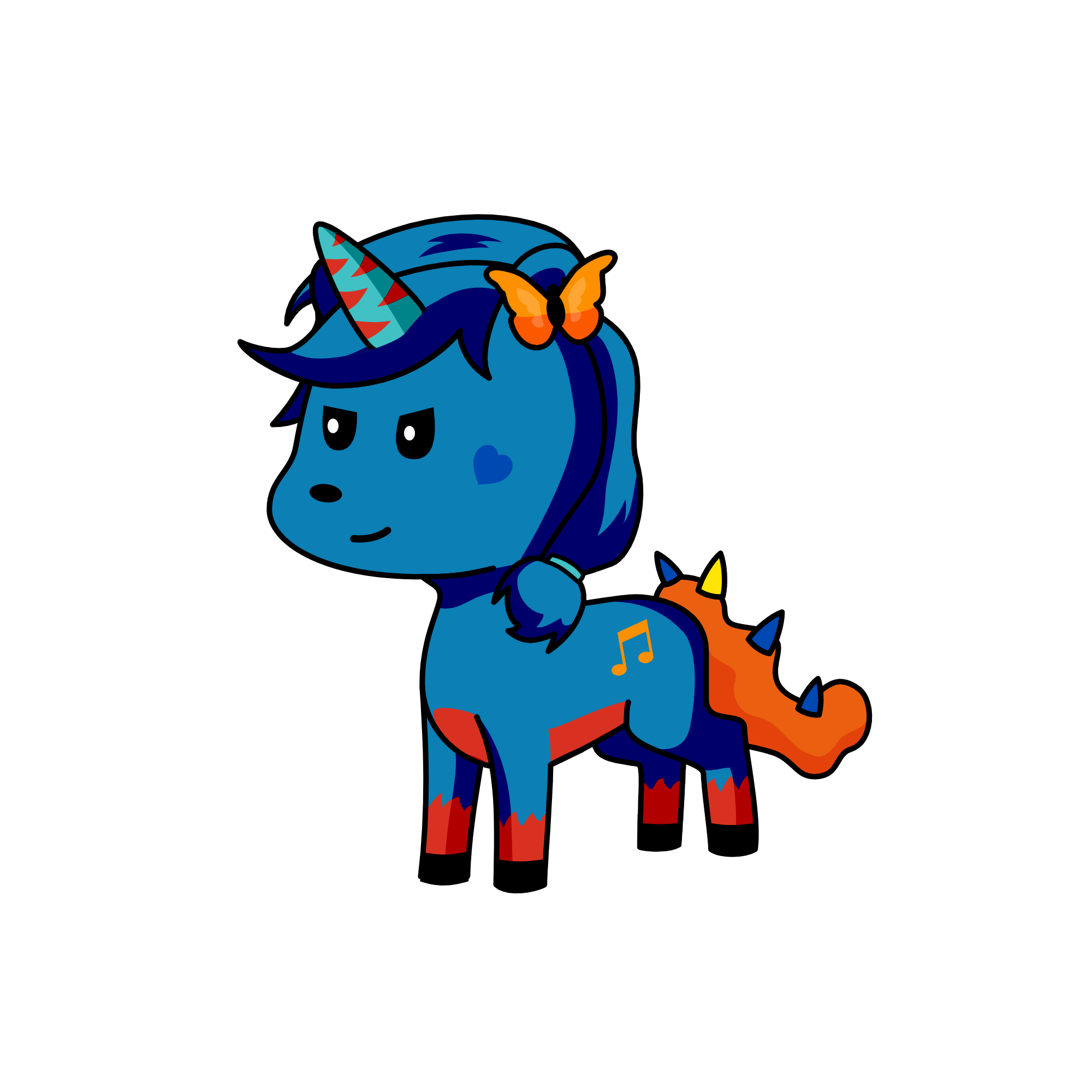 tdjhxgwvf, the unicorn