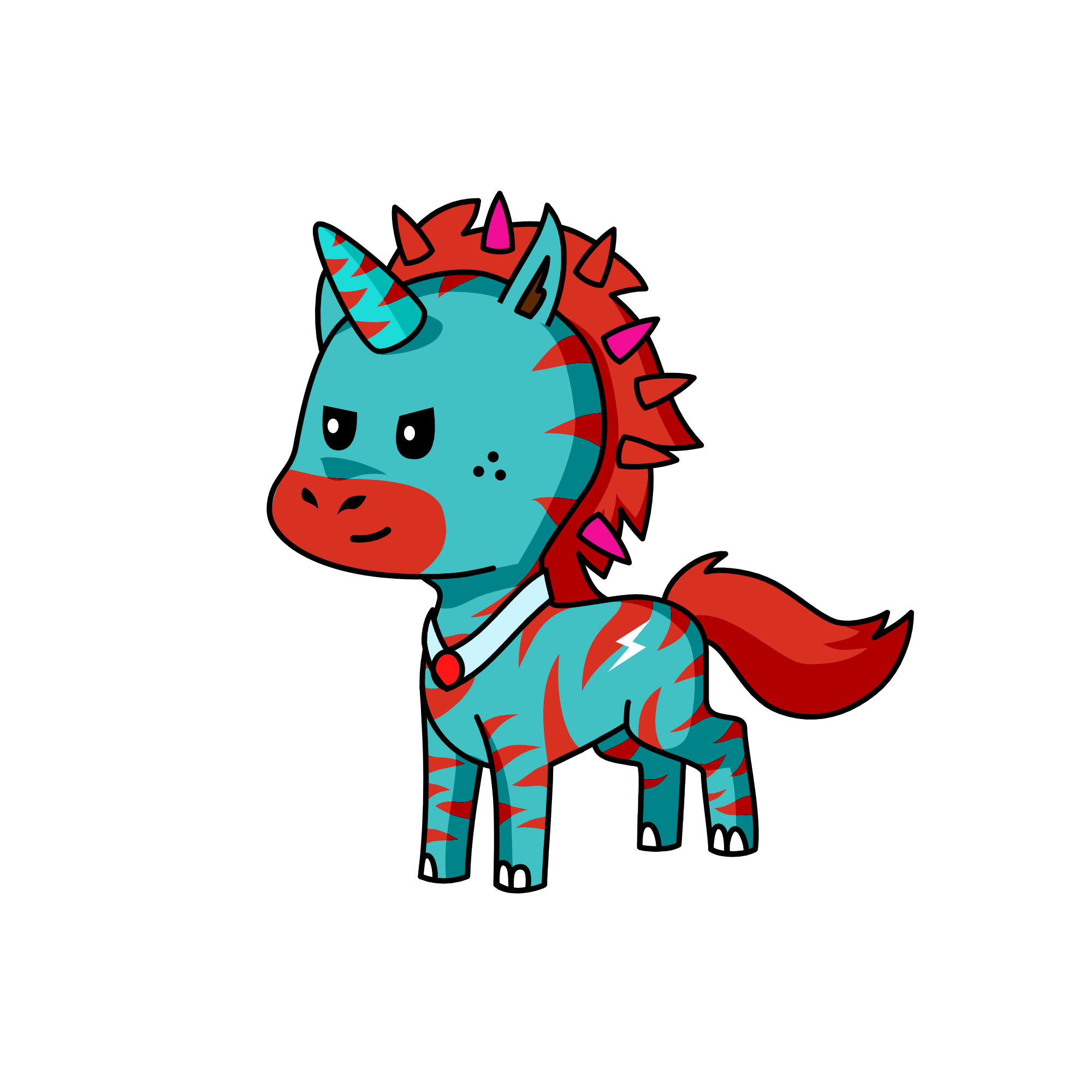 run, the unicorn