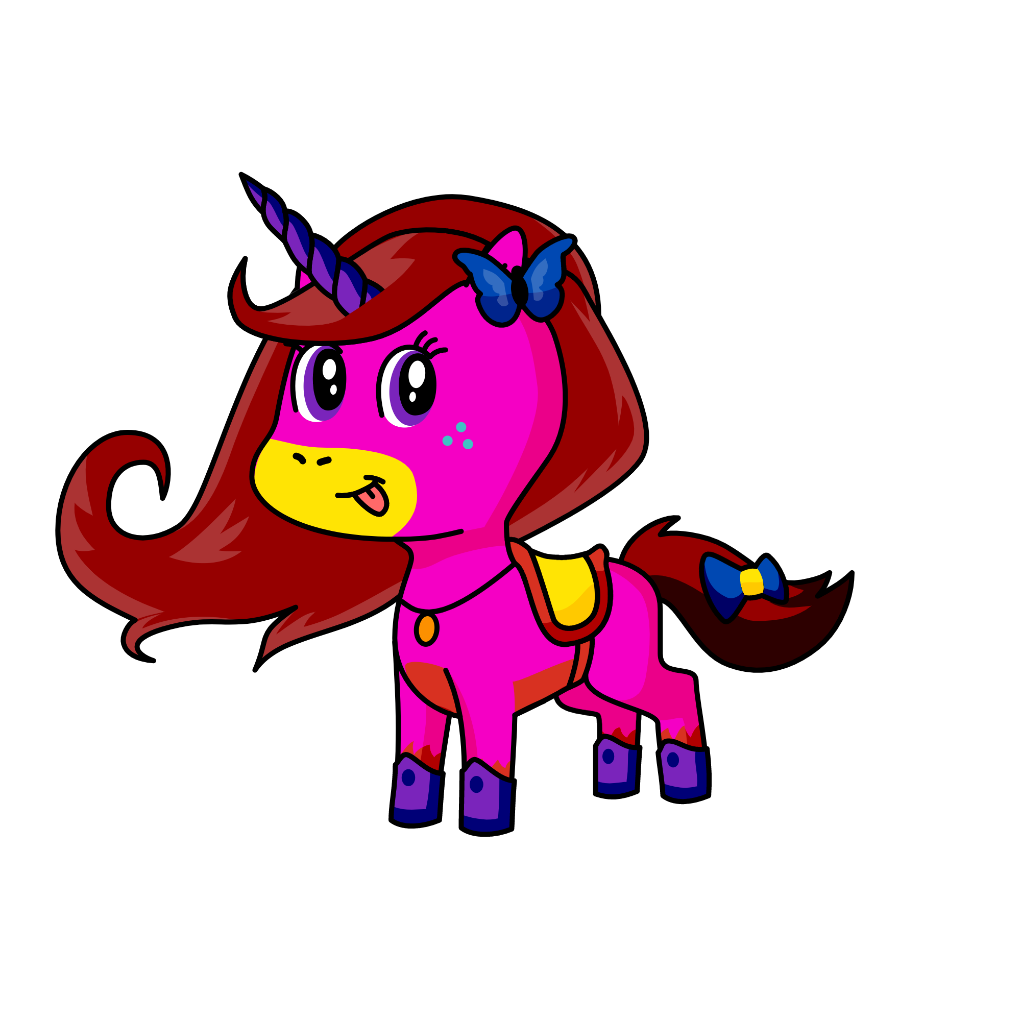 Sounder clowder, the unicorn