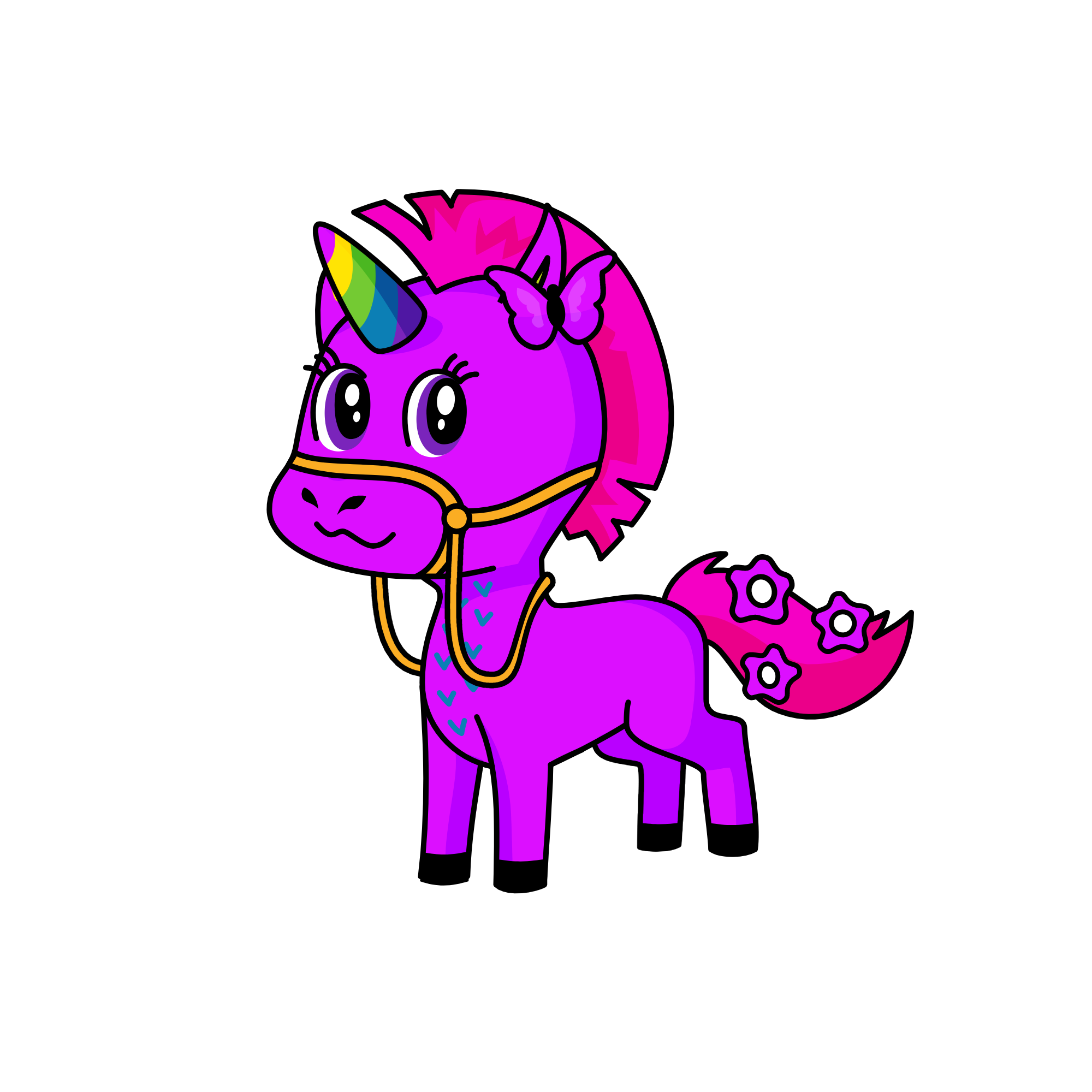 rosa, the unicorn