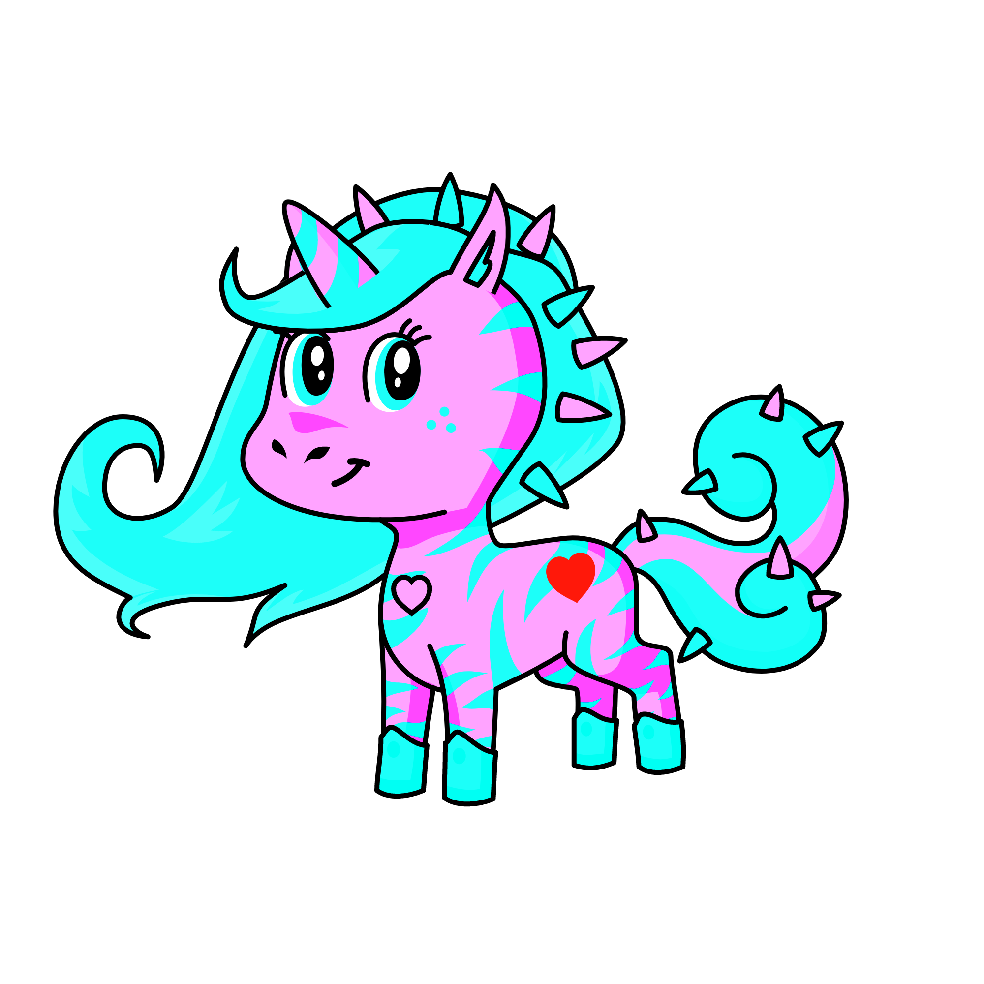 Couldy, the unicorn