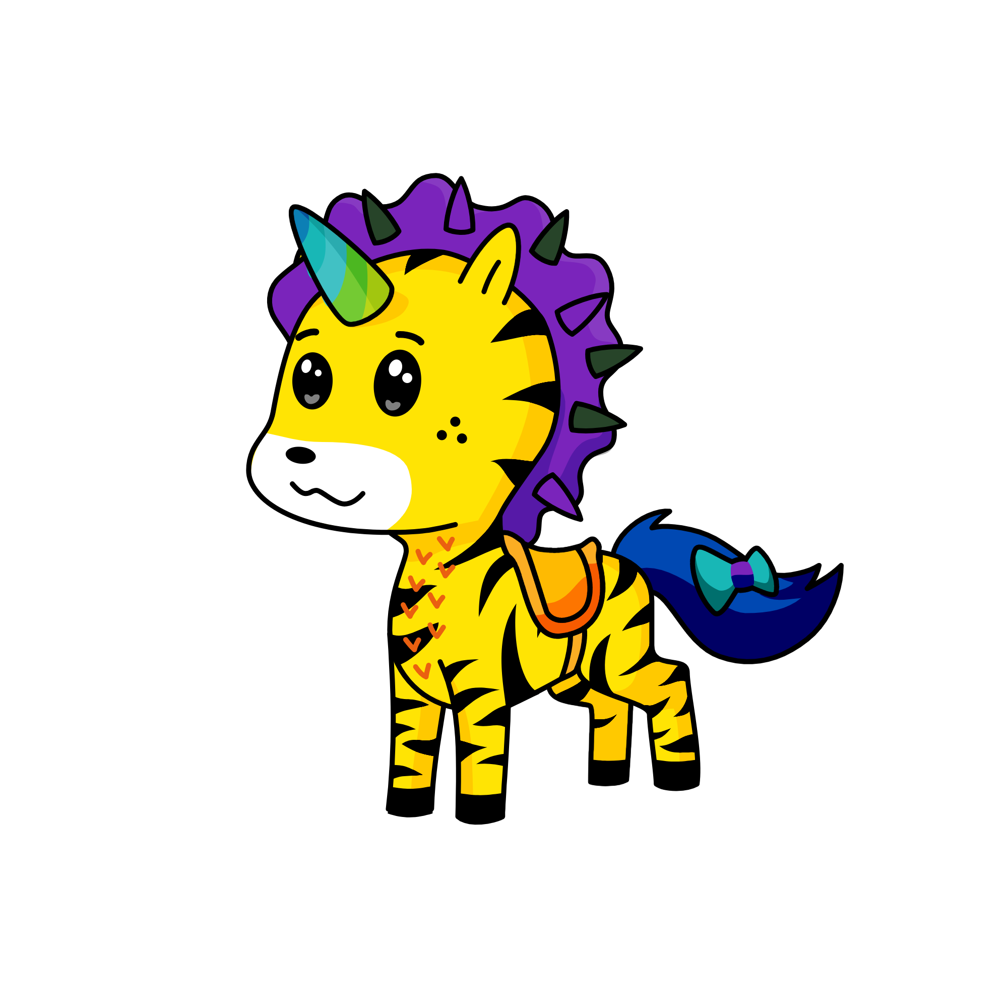 Drawy, the unicorn